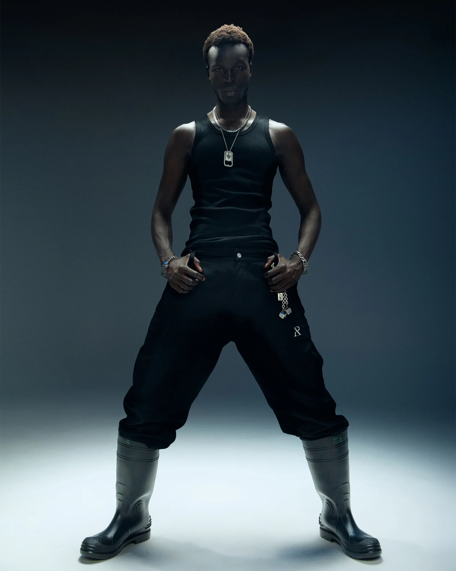 ALLOY CARGO PANTS BLACK - Image 3