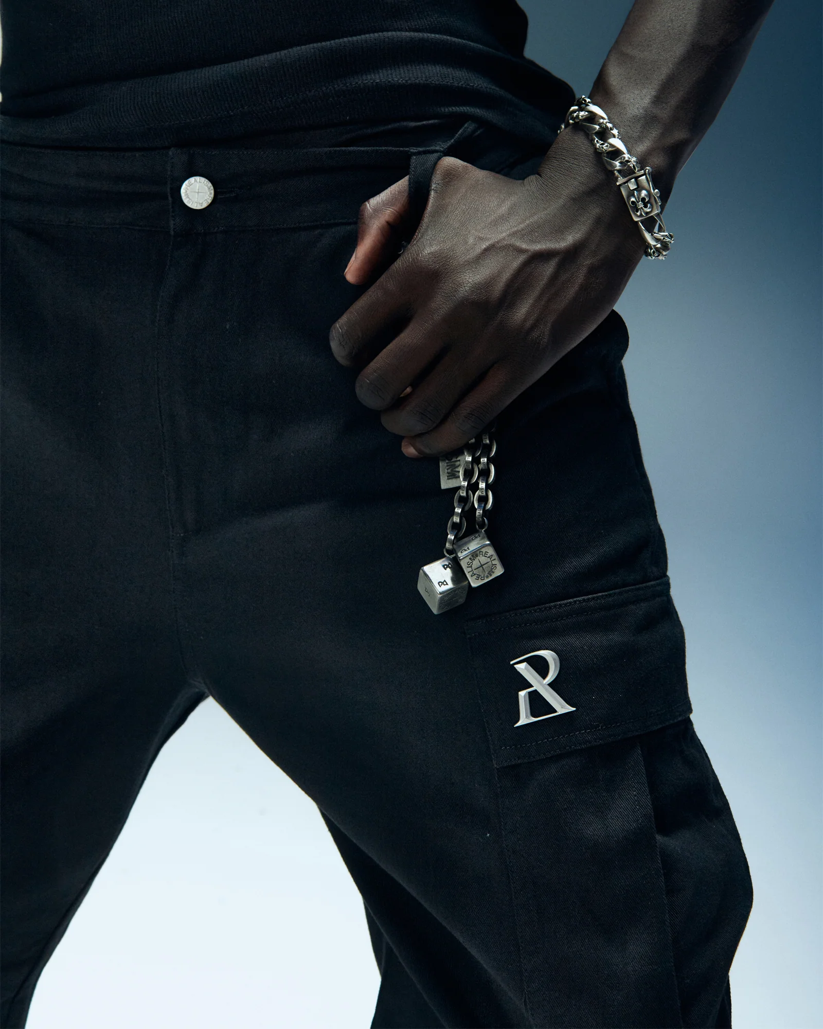 ALLOY CARGO PANTS BLACK - Image 5