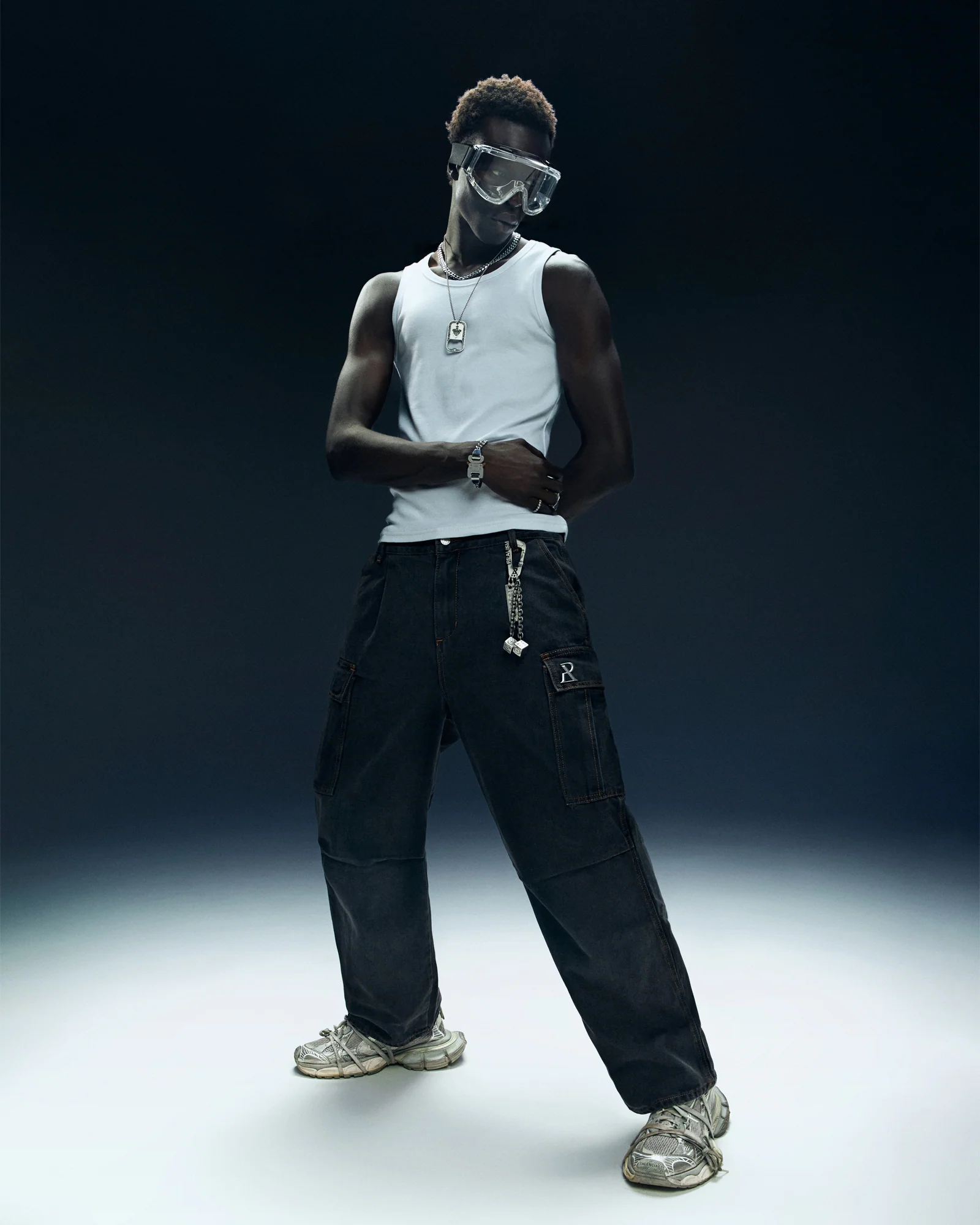 ALLOY CARGO PANTS STONE WASH - Image 4