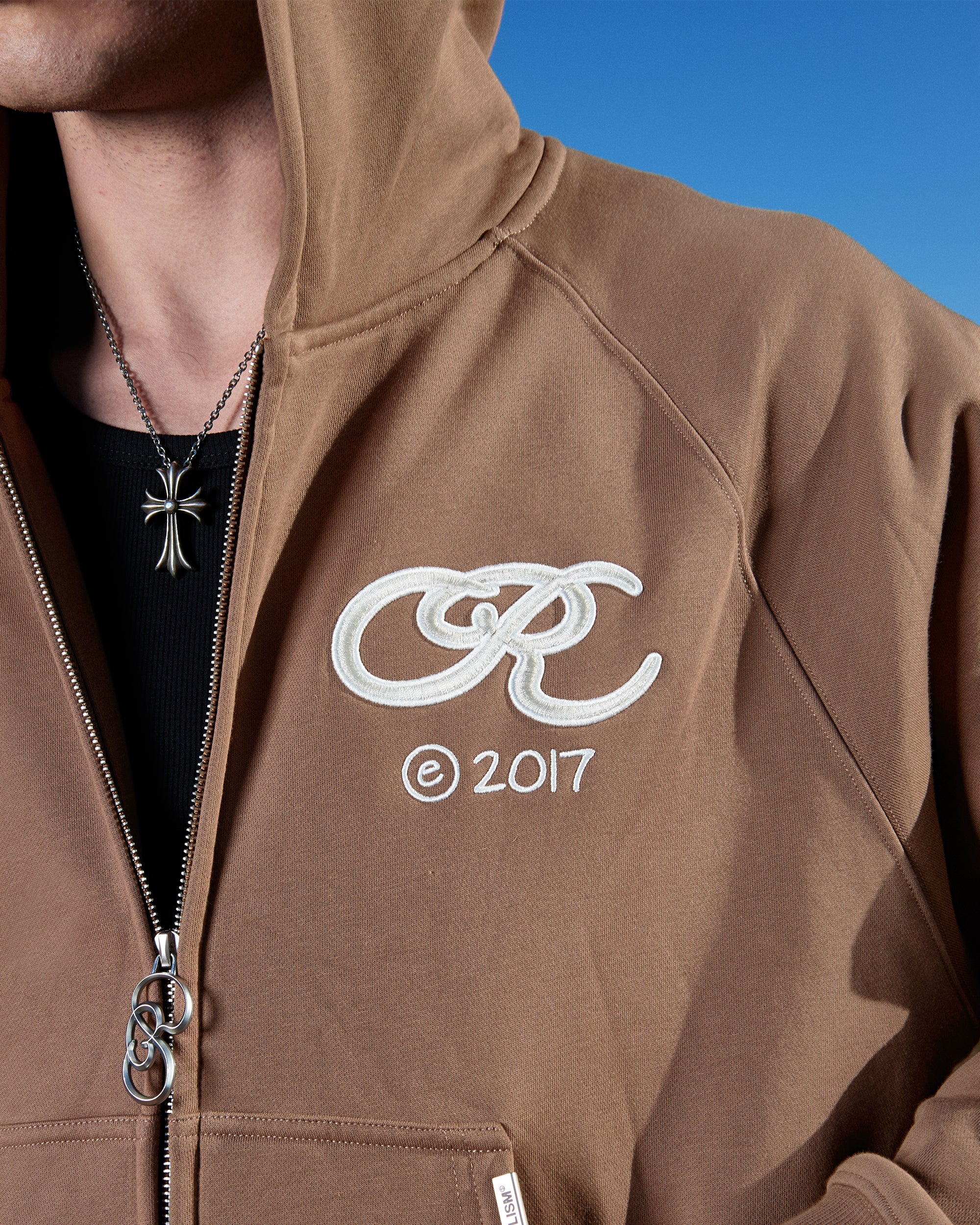 APOLLO ZIP HOODIE EARTH - Image 8