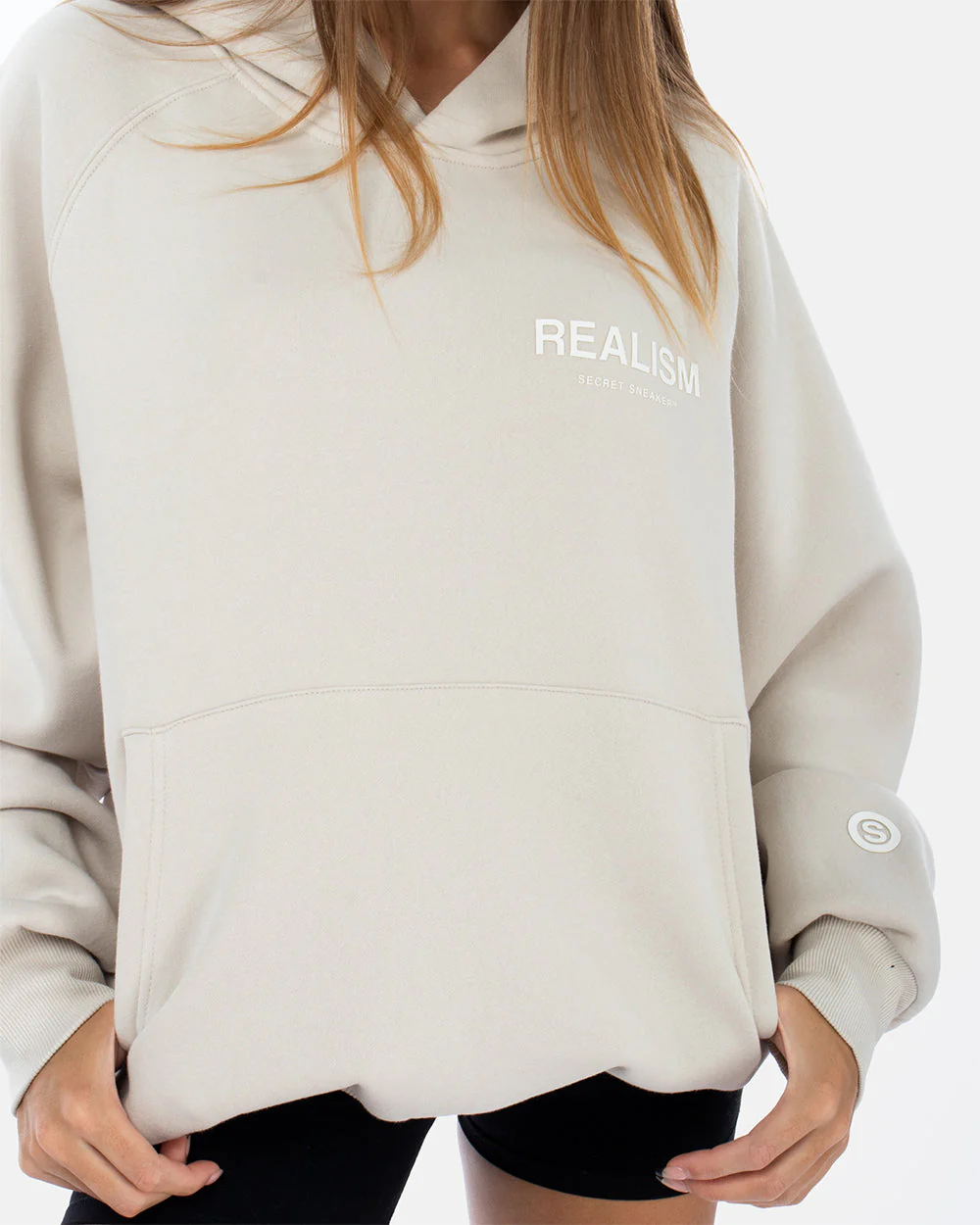 BACK LOGO HOODIE WHEAT - Image 8