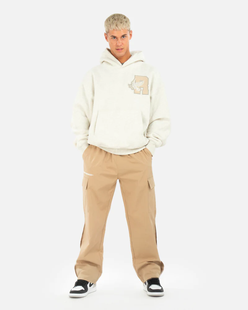 COLLEGE TEAM HOODIE OATMEAL - Image 11