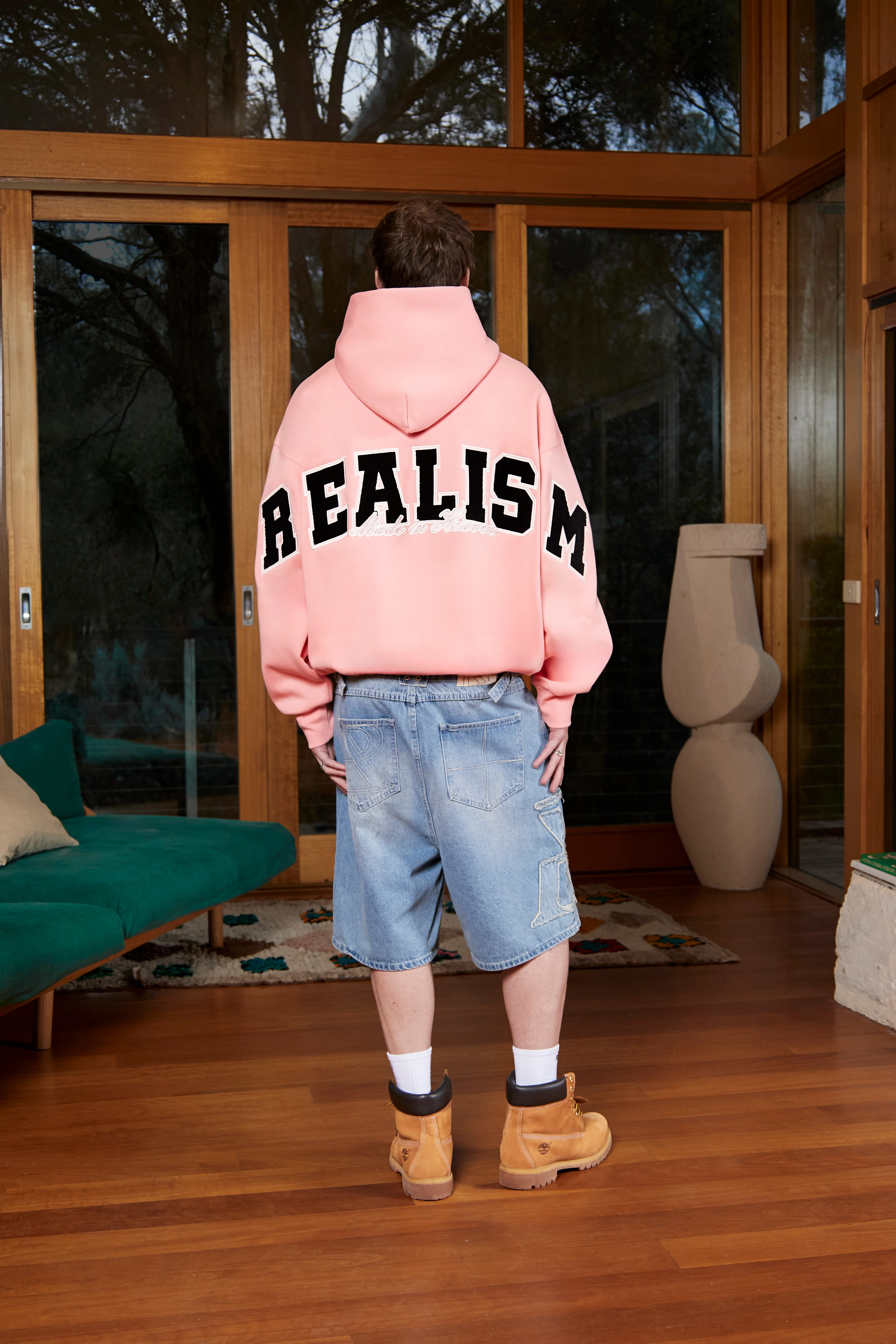 COLLEGE TEAM HOODIE V2 SALT PINK - Image 4