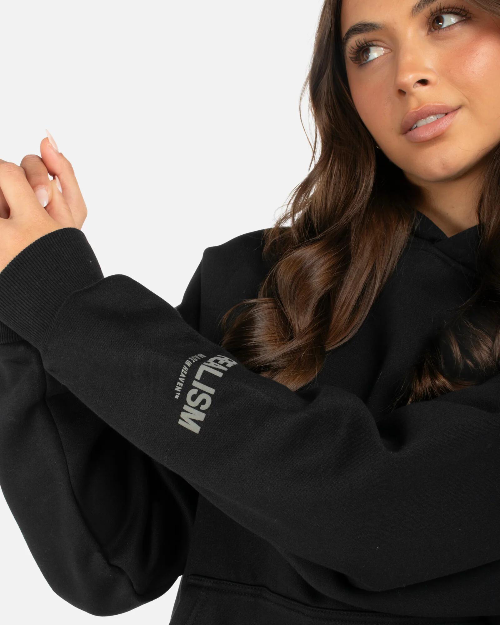COURT BOXY HOODIE BLACK V2 - Image 3