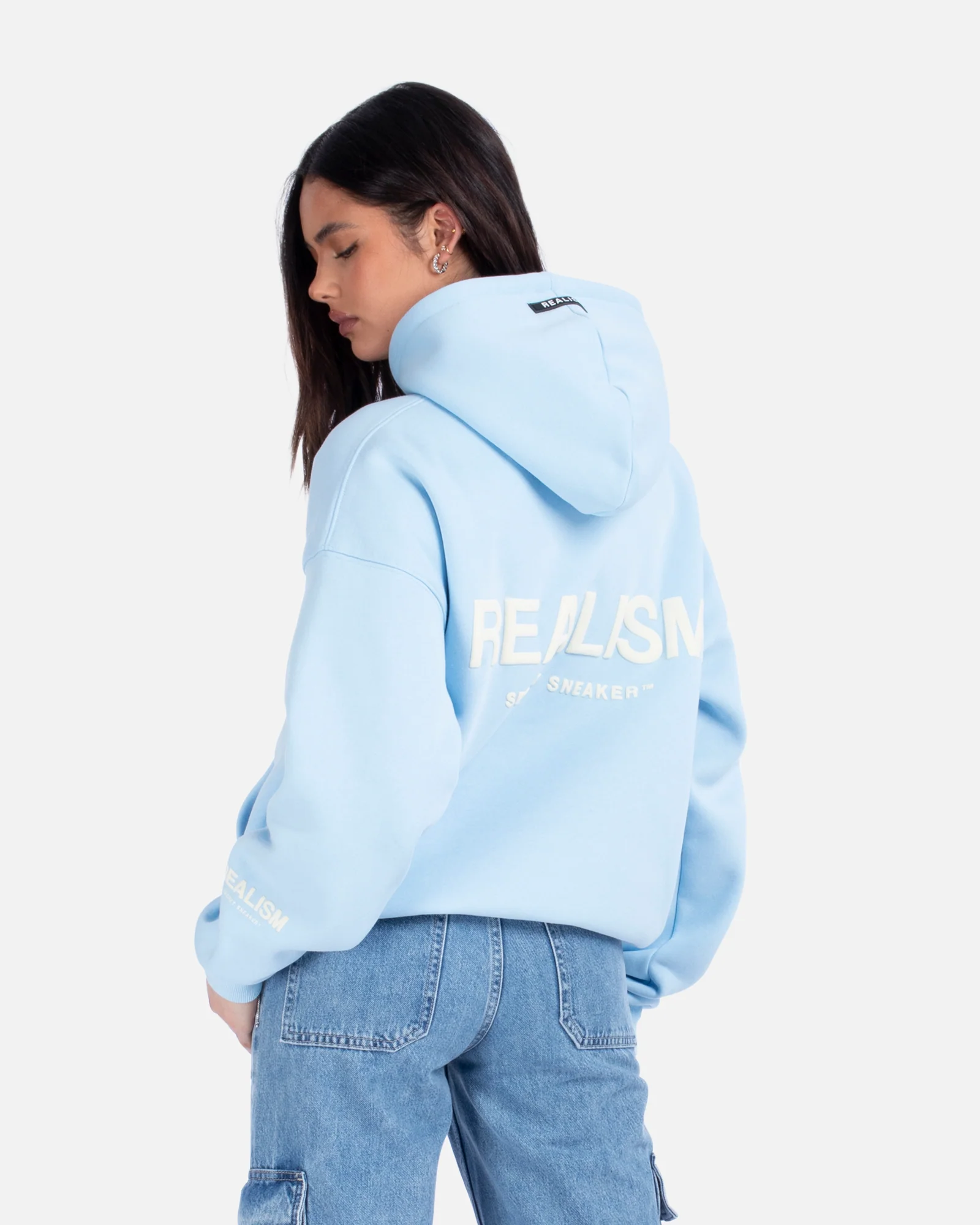 COURT BOXY HOODIE SKY BLUE - Image 11