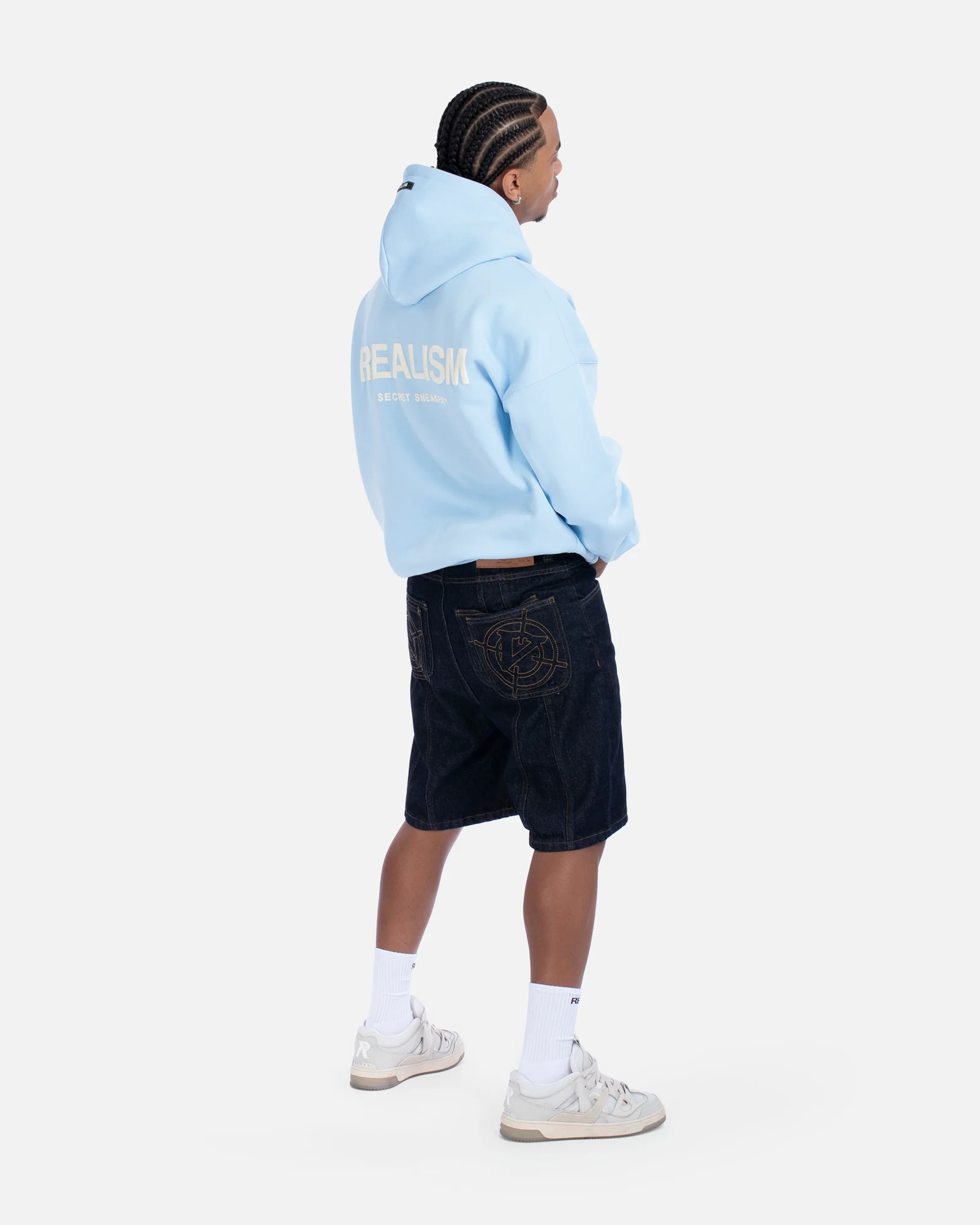 COURT BOXY HOODIE SKY BLUE - Image 21