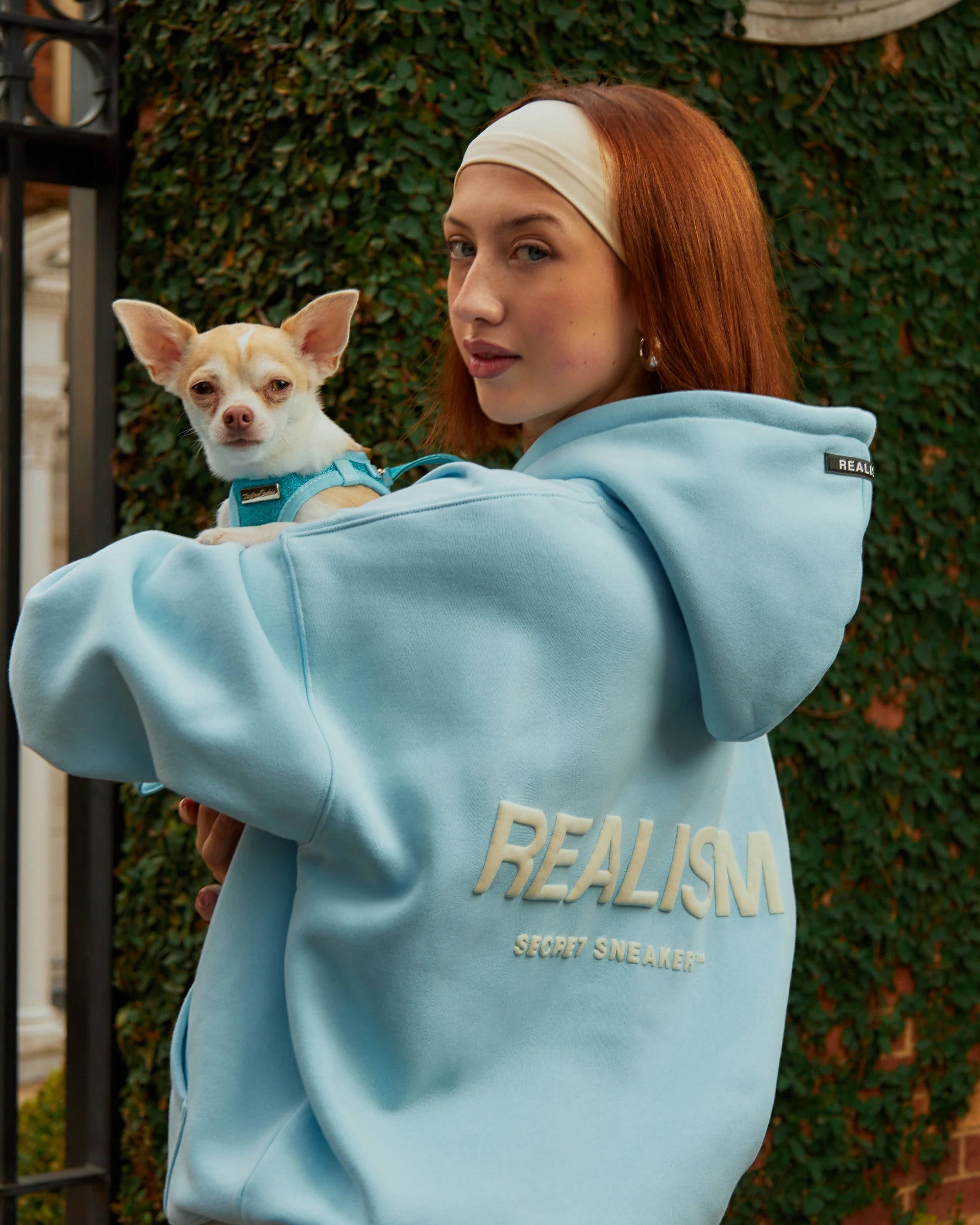 COURT BOXY HOODIE SKY BLUE - Image 6