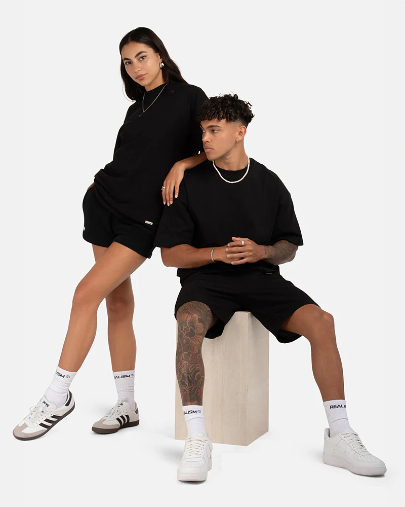 ELEMENT HEAVY WEIGHT TEE BLACK - Image 3