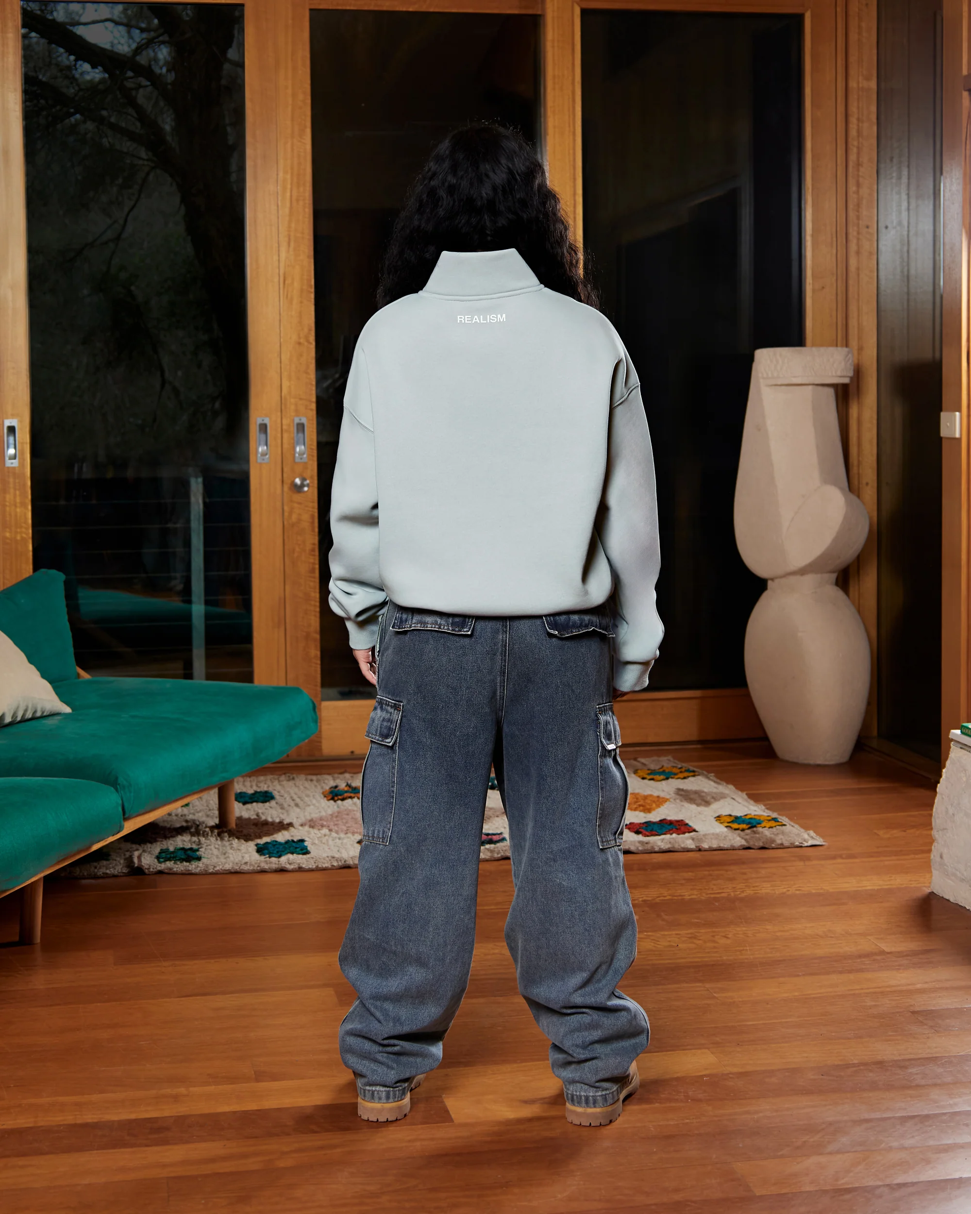 ELITE HALF ZIP SWEATER SUB SLATE - Image 7
