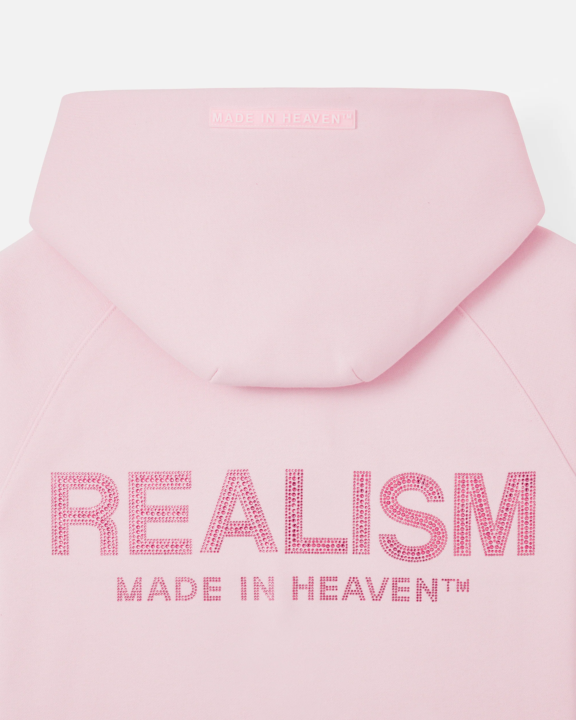 GLIMMER LOGO ZIP HOODIE V2 POWDER PINK - Image 4