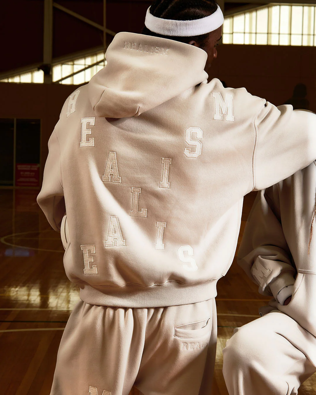 GRANDSTAND HOODIE SANDSTONE - Image 4