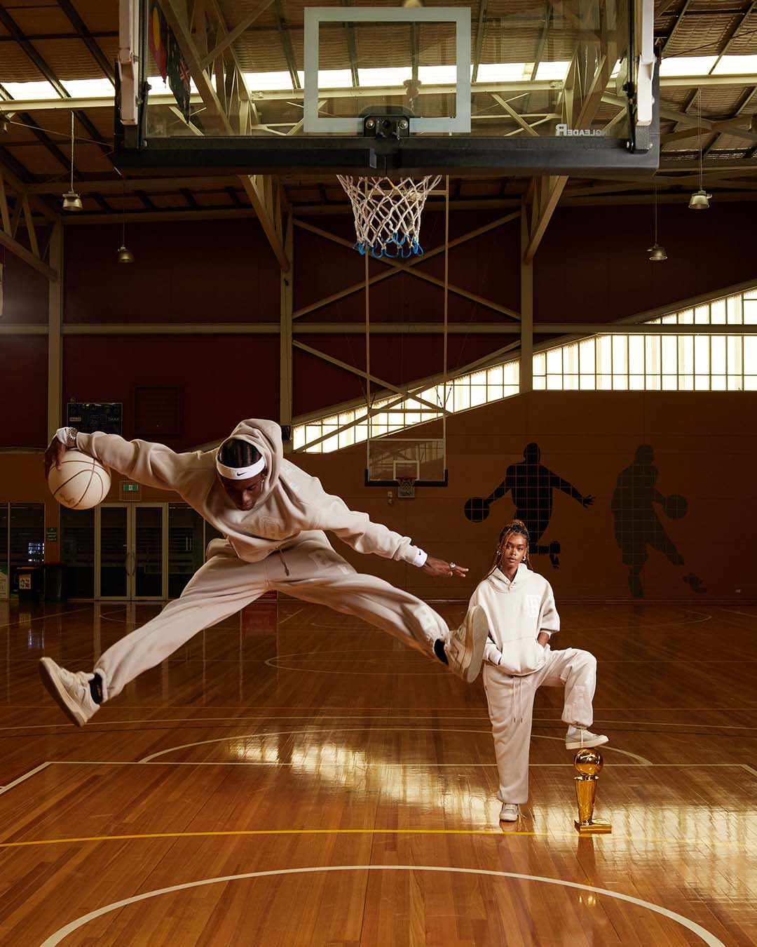 GRANDSTAND SWEATPANTS SANDSTONE - Image 7