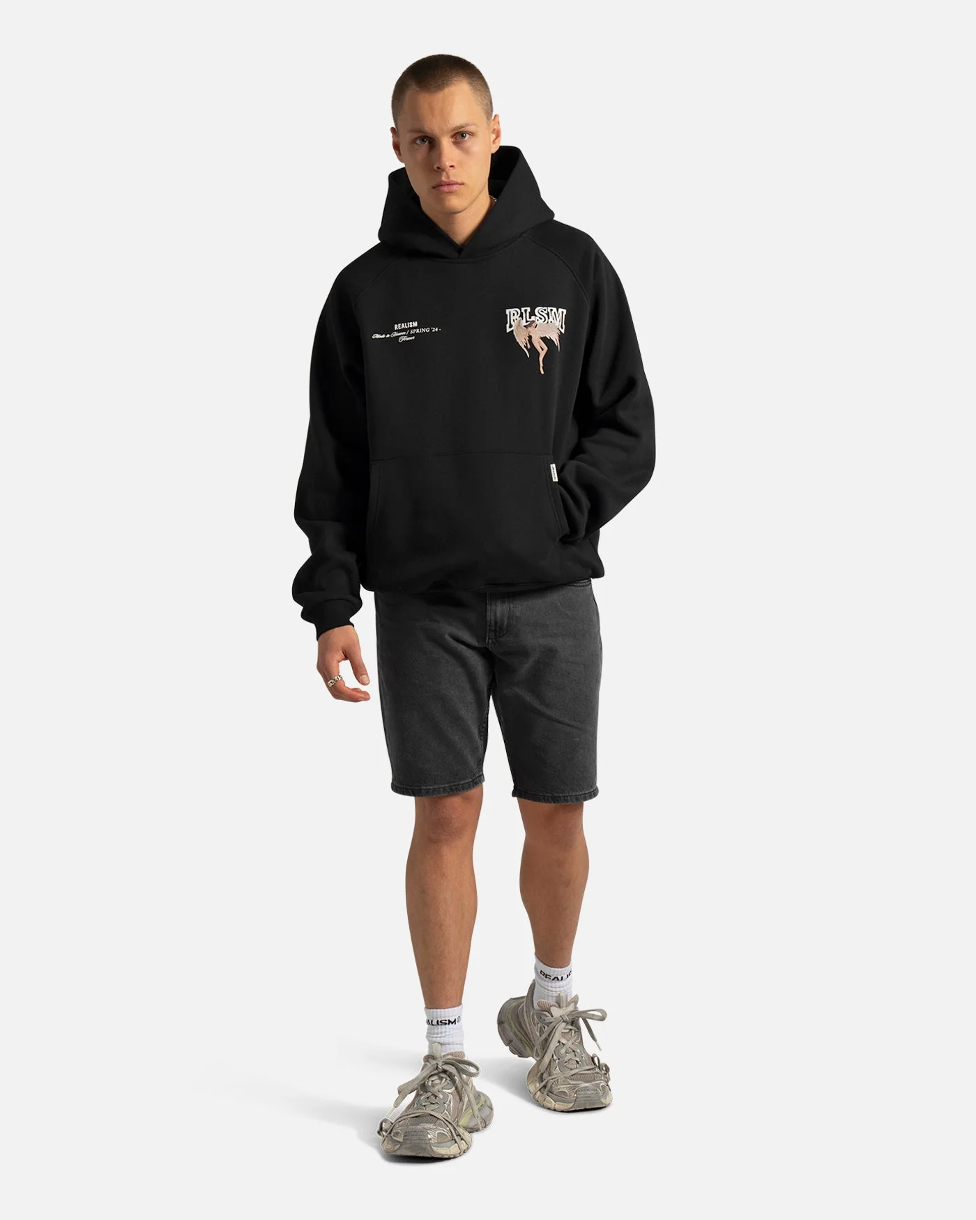 GUARDIAN HOODIE BLACK - Image 3