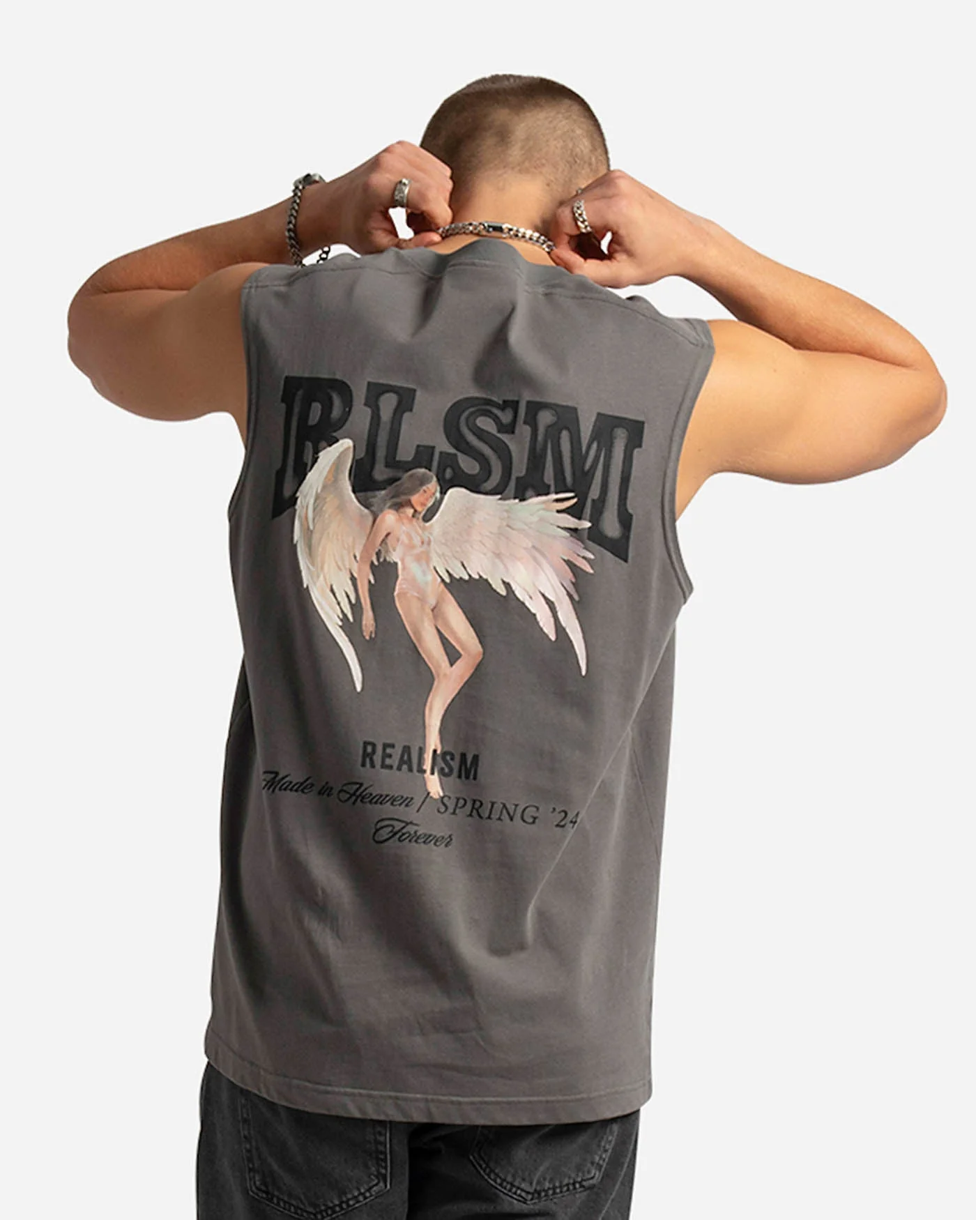 GUARDIAN TANK TOP GREY - Image 4