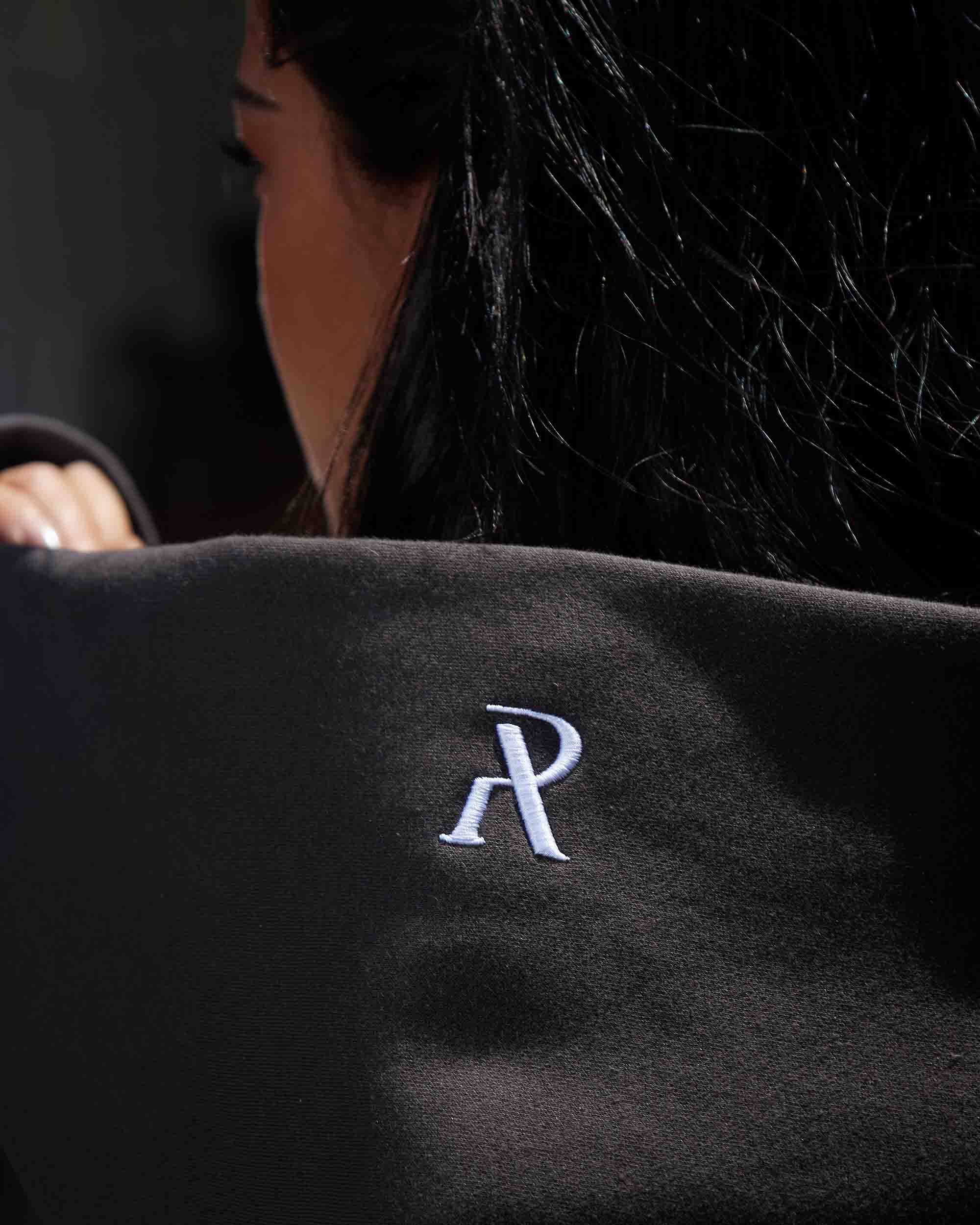 HALO ZIP HOODIE BLACK - Image 7