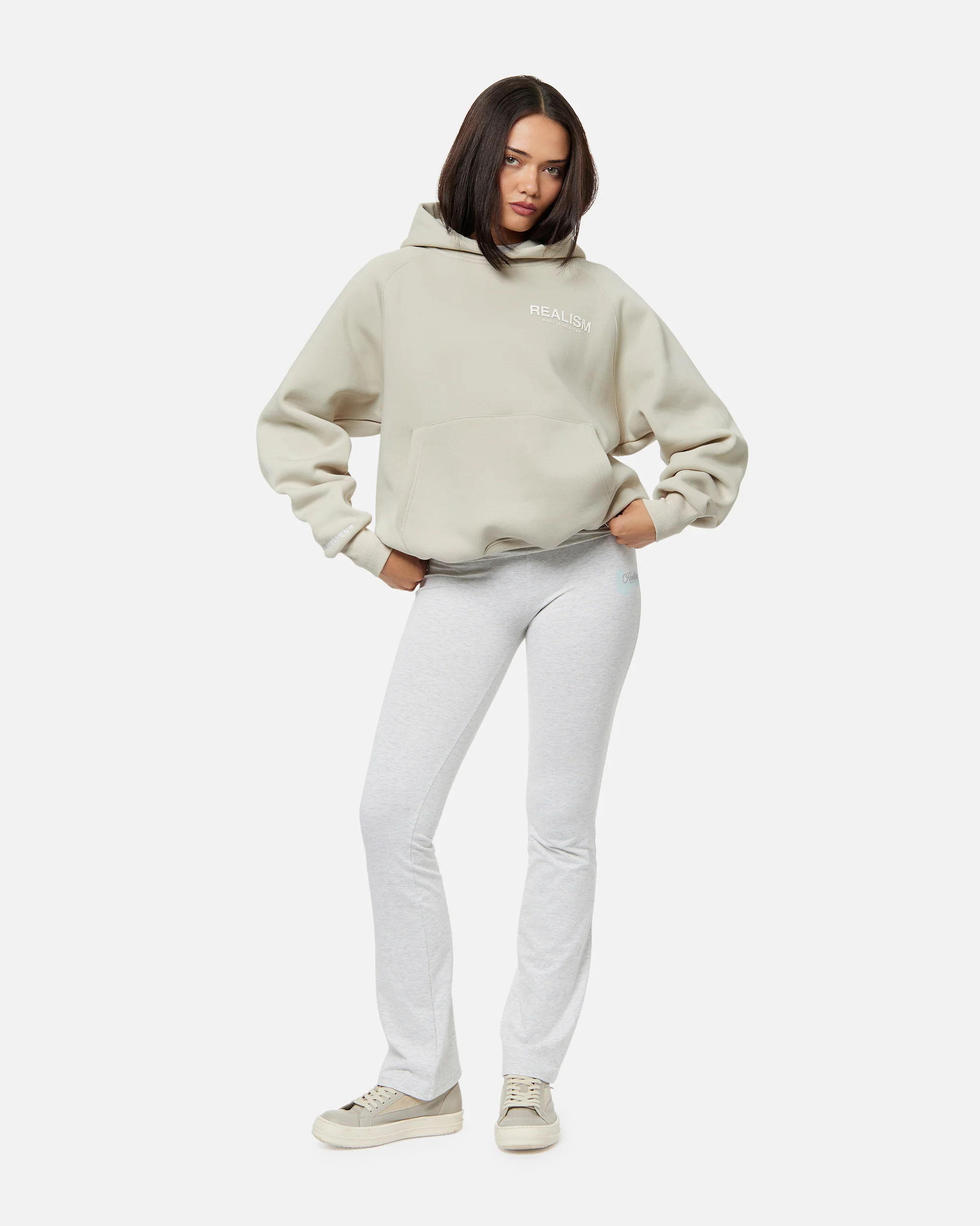 HEAVEN LOGO HOODIE WHEAT - Image 7