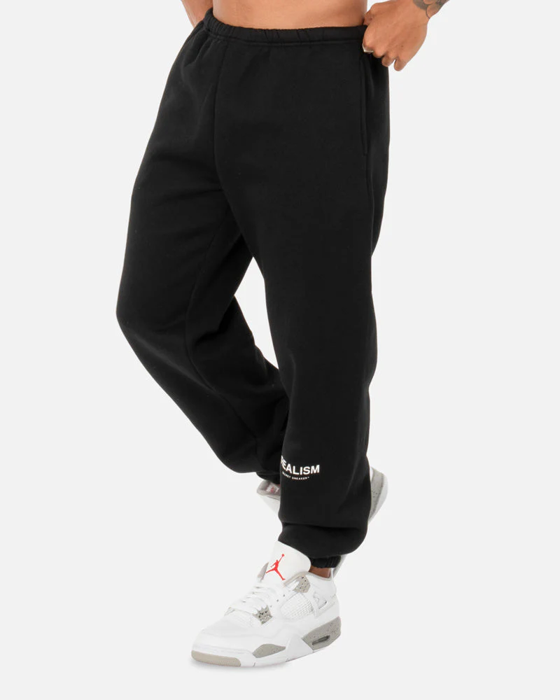 HEAVEN LOGO SWEATPANTS BLACK - Image 5