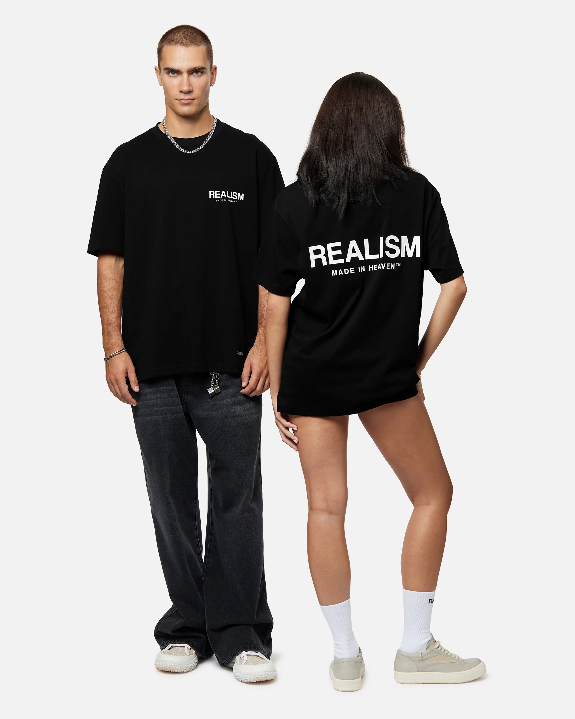 HEAVEN LOGO TEE JET BLACK - Image 7