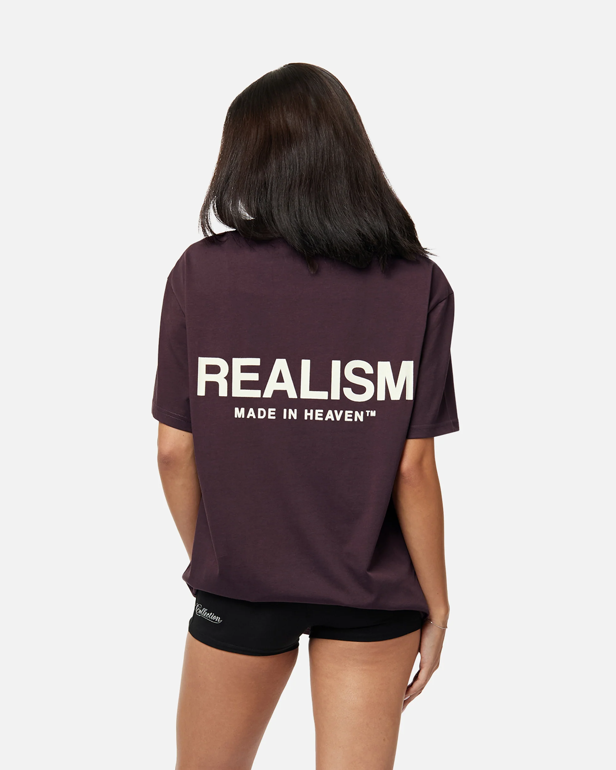 HEAVEN LOGO TEE PLUM - Image 5