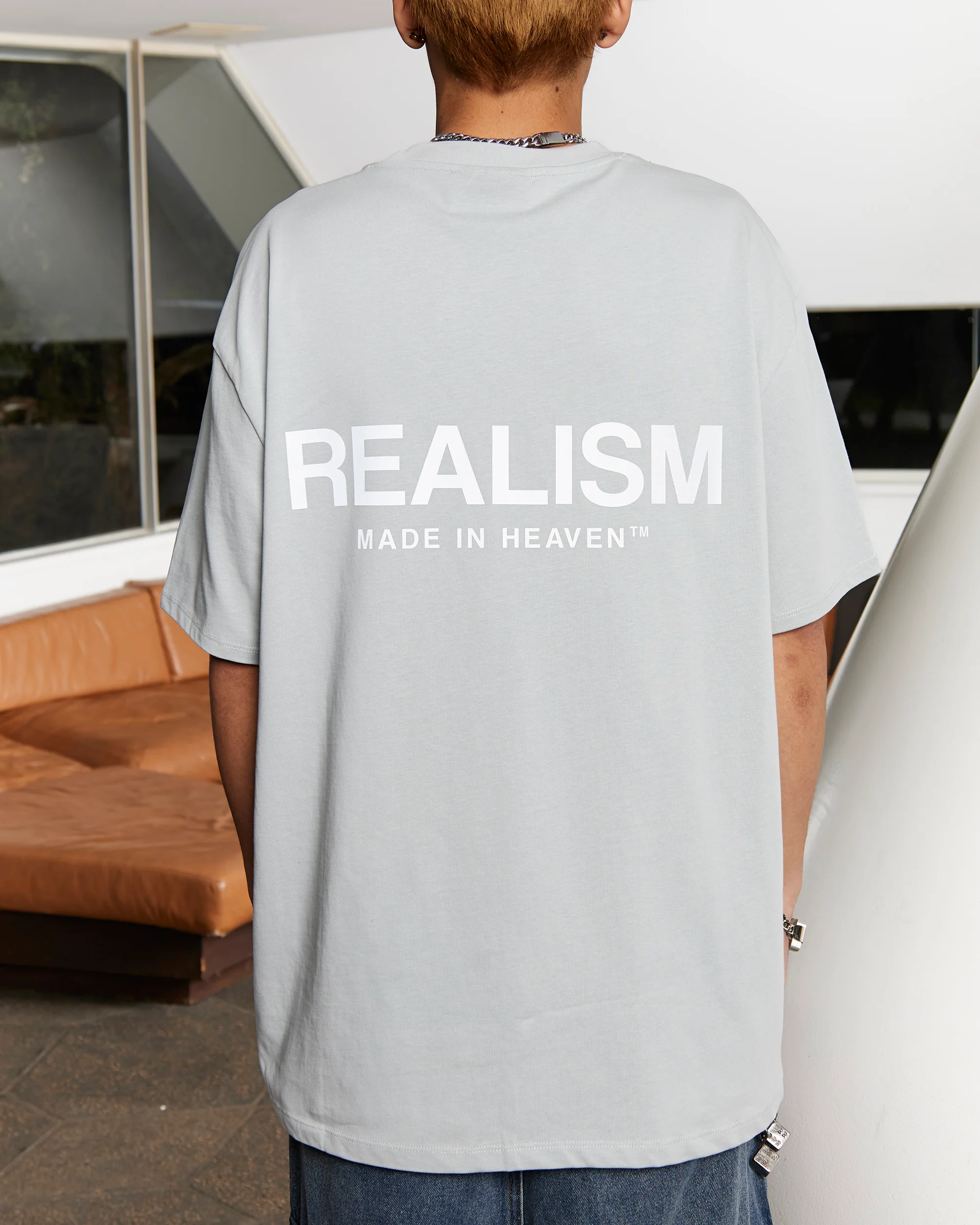 HEAVEN LOGO TEE REFLECTIVE SUB SLATE - Image 6