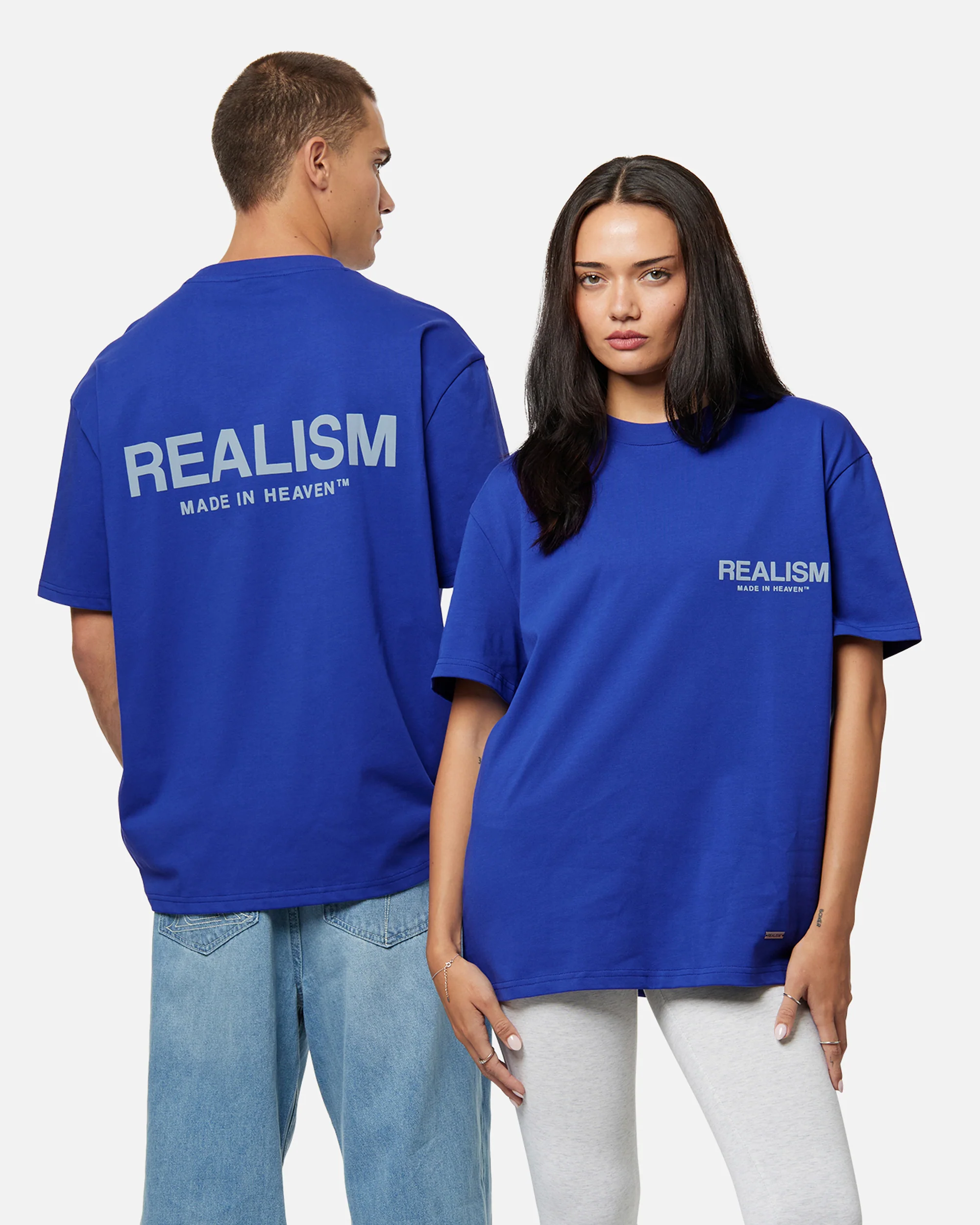 HEAVEN LOGO TEE ULTRAMARINE - Image 3