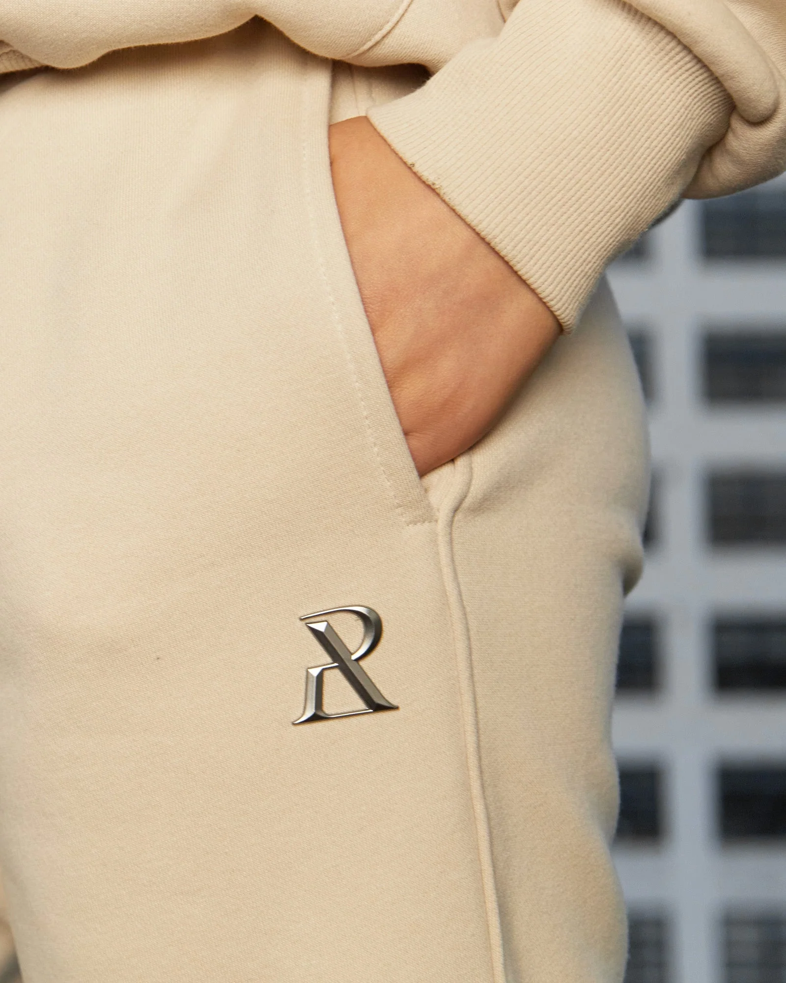 RADIANT SWEATPANTS IVORY - Image 6