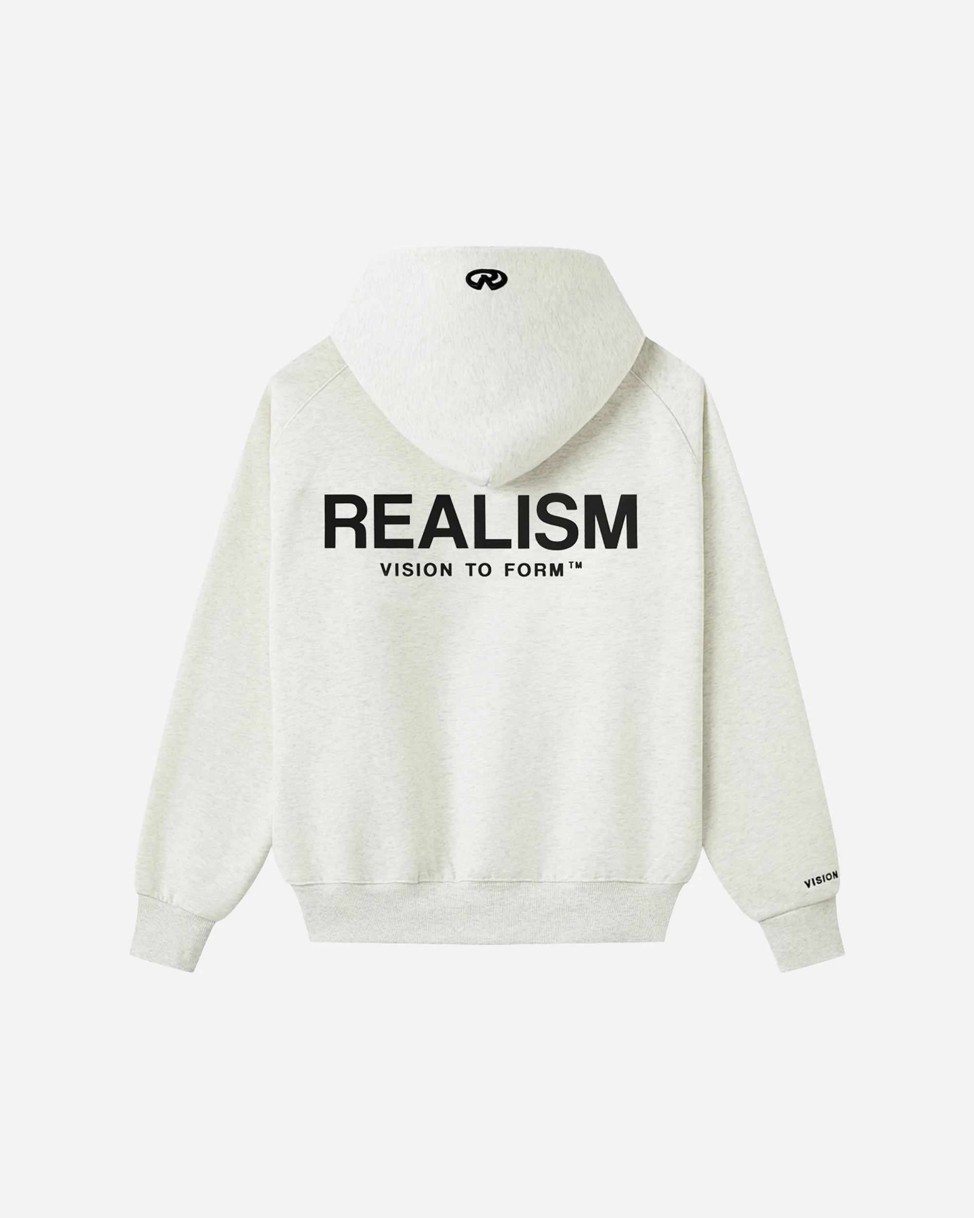 VISION LOGO HOODIE OATMEAL - Image 2