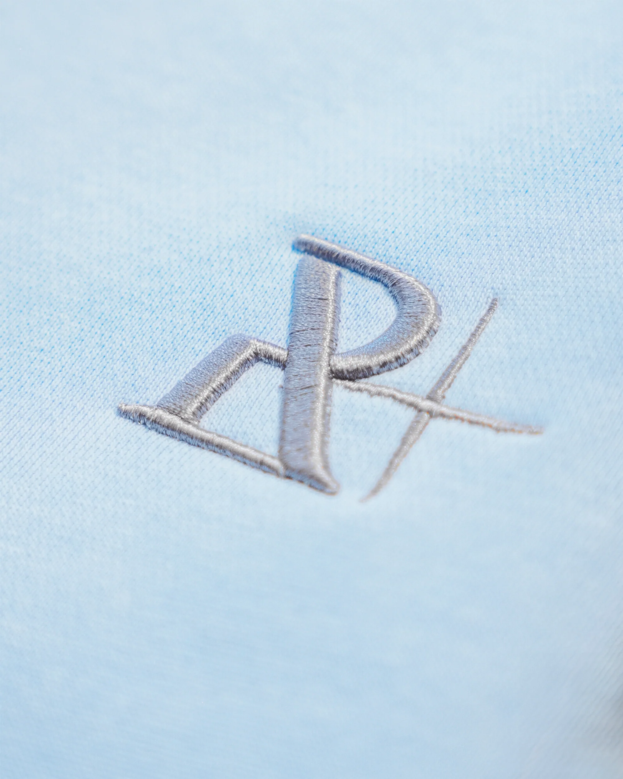 REALISM X DERRIMUT GYM OLD SCHOOL ECHO SWEATPANTS BABY BLUE - Image 5