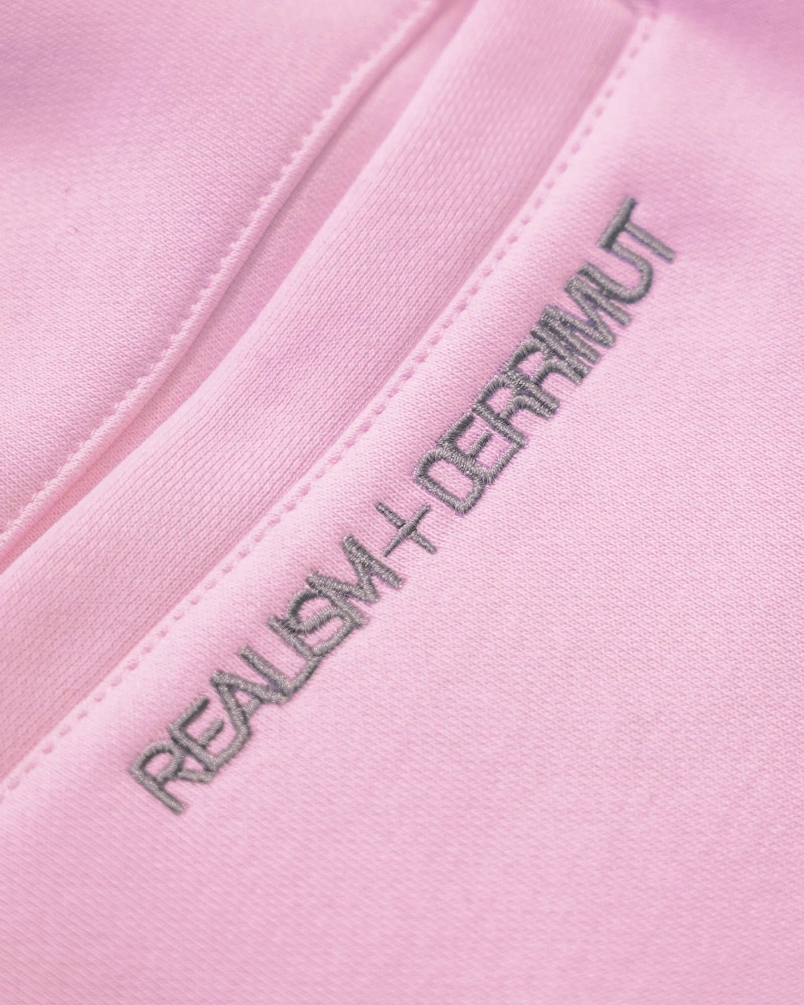REALISM X DERRIMUT GYM OLD SCHOOL ECHO SWEATPANTS BABY PINK - Image 8