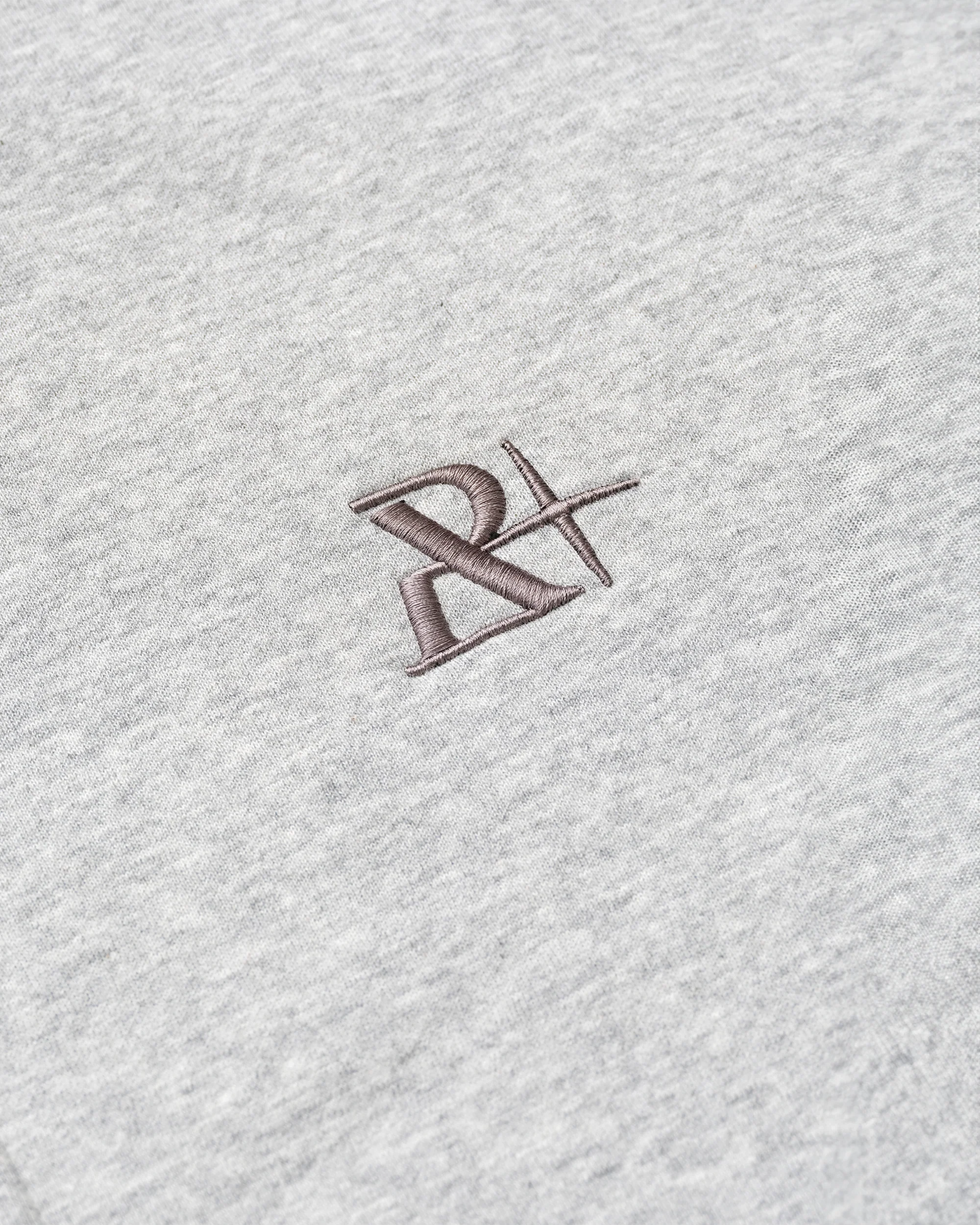 REALISM X DERRIMUT GYM OLD SCHOOL PUMP ZIP HOODIE GREY MARLE - Image 5