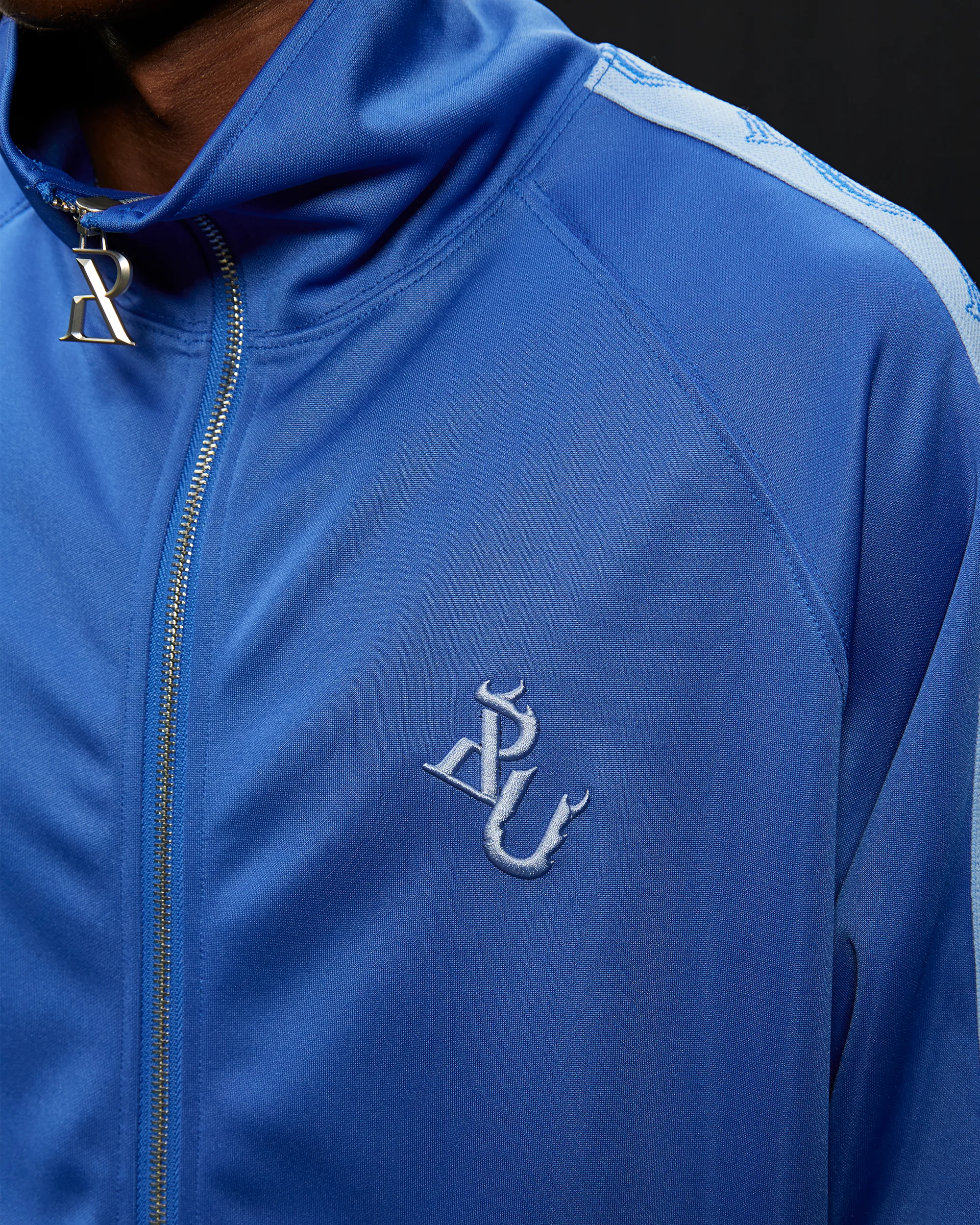 REALISM X UNDERRATED RUN LINE TRACK JACKET BLUE - Image 8