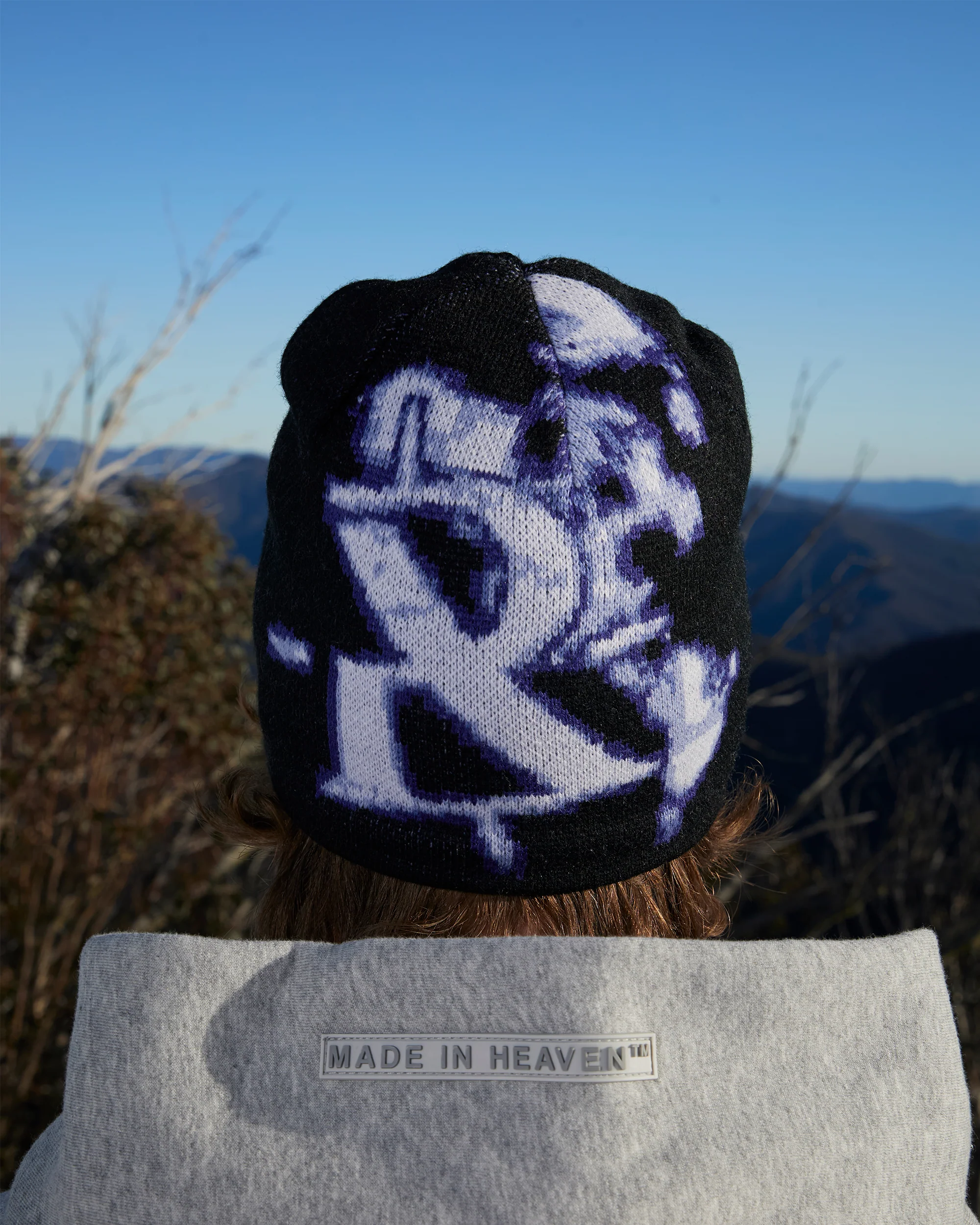 SATELLITE BEANIE BLACK - Image 8
