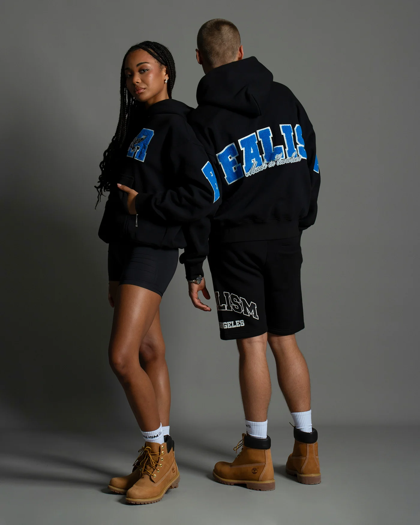 COLLEGE TEAM HOODIE V2 BLACK - Image 4