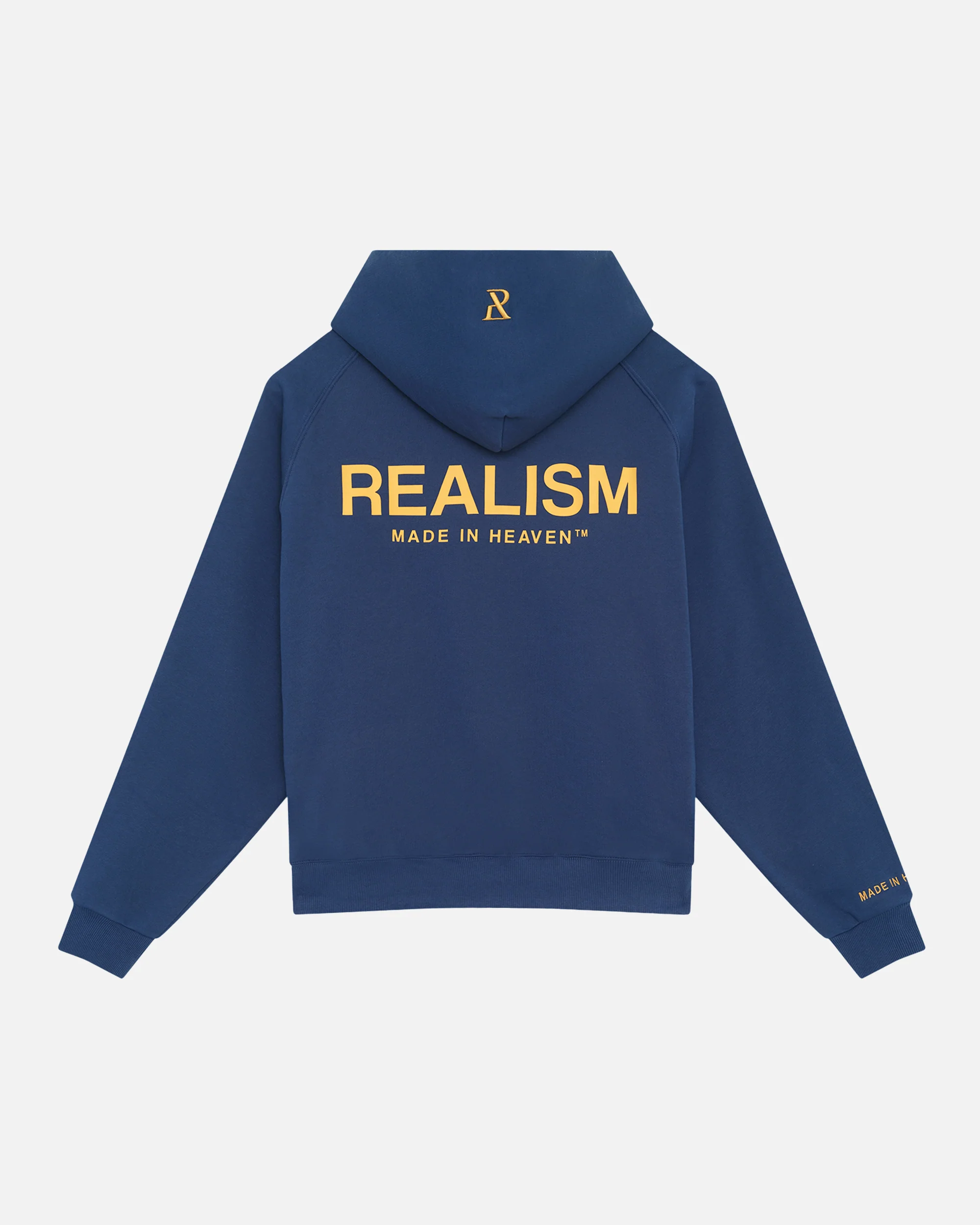 HEAVEN LOGO ZIP HOODIE MAZARINE GOLD - Image 2