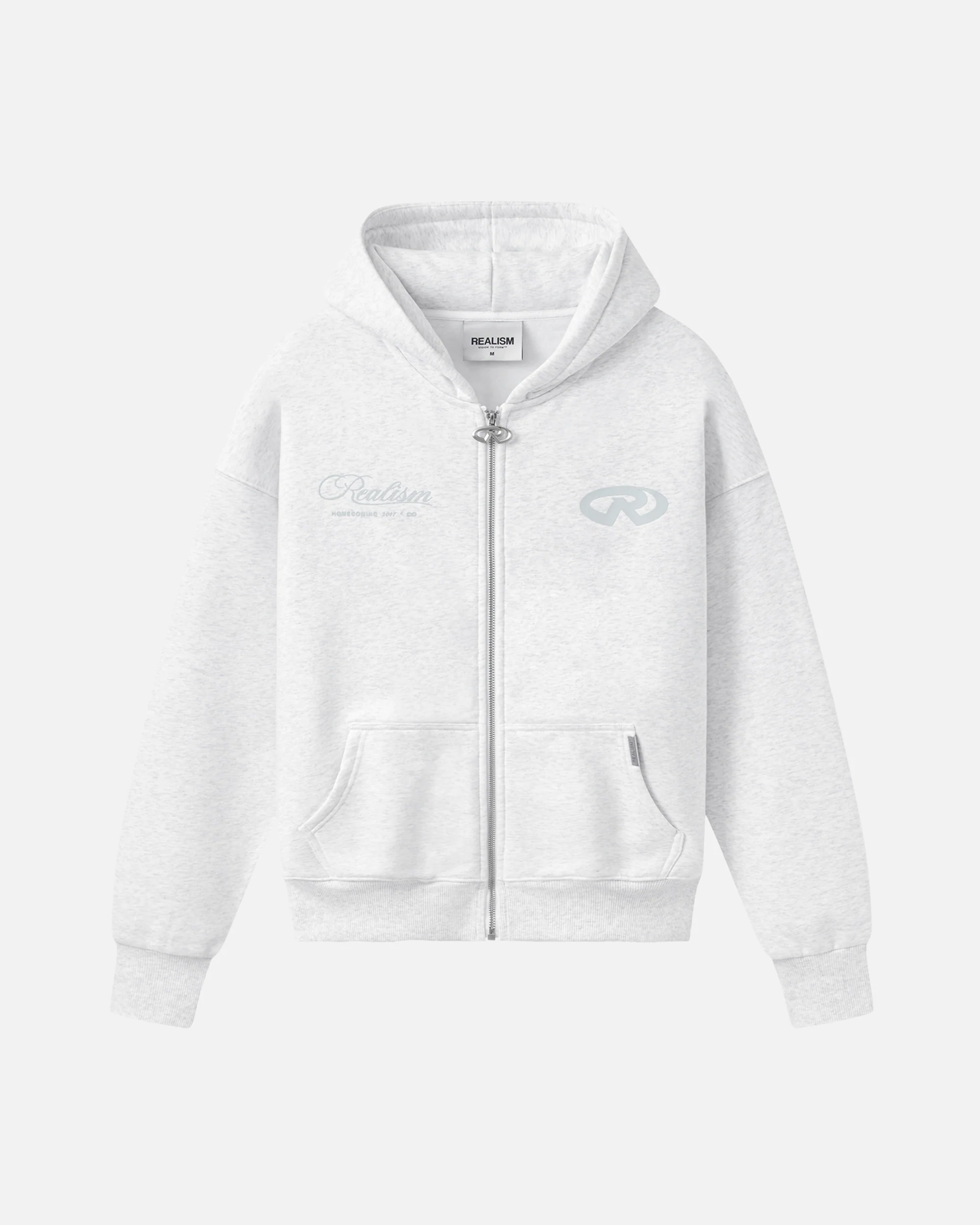 HOMECOMING ZIP HOODIE V2 SNOW MARLE