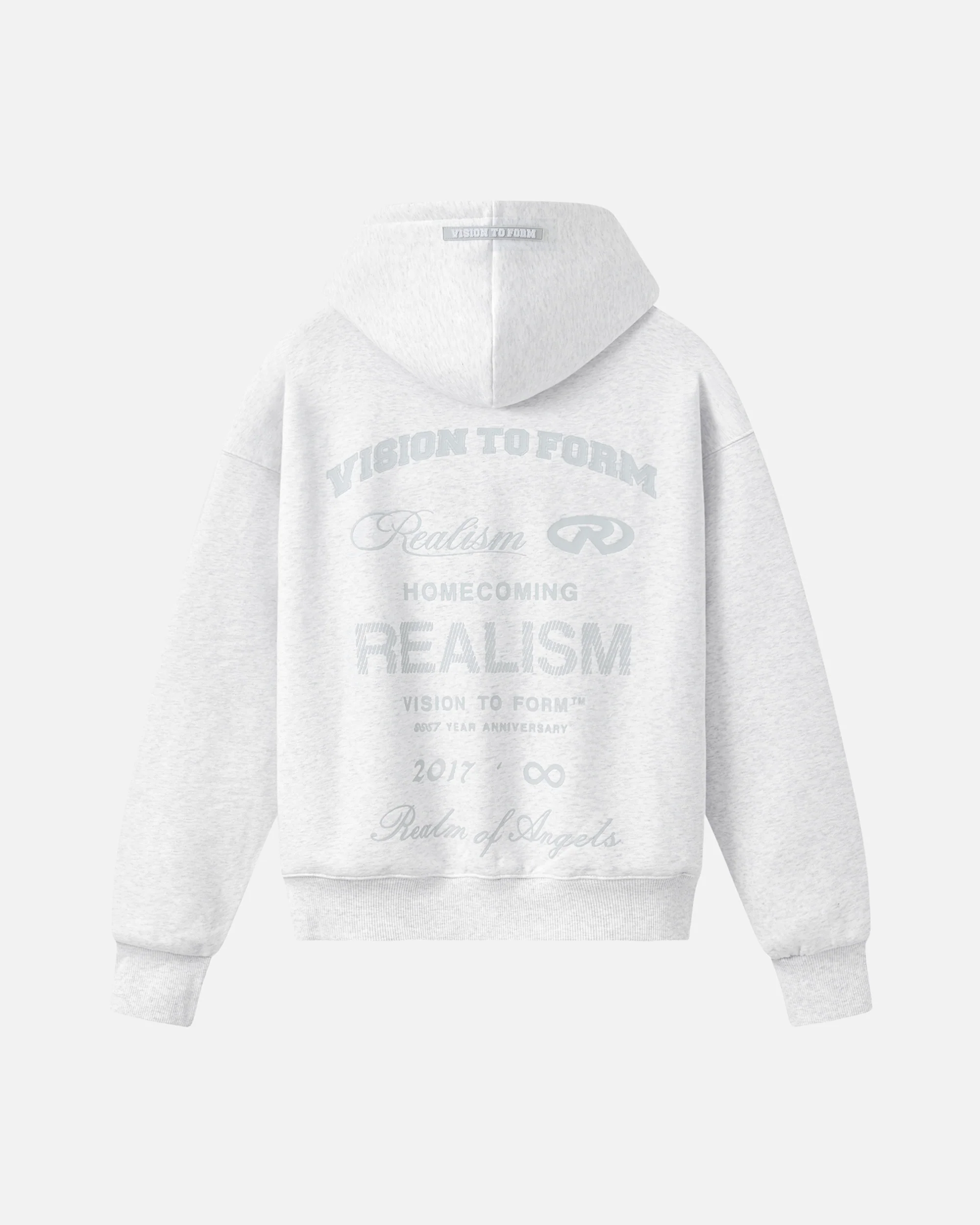 HOMECOMING ZIP HOODIE V2 SNOW MARLE - Image 2