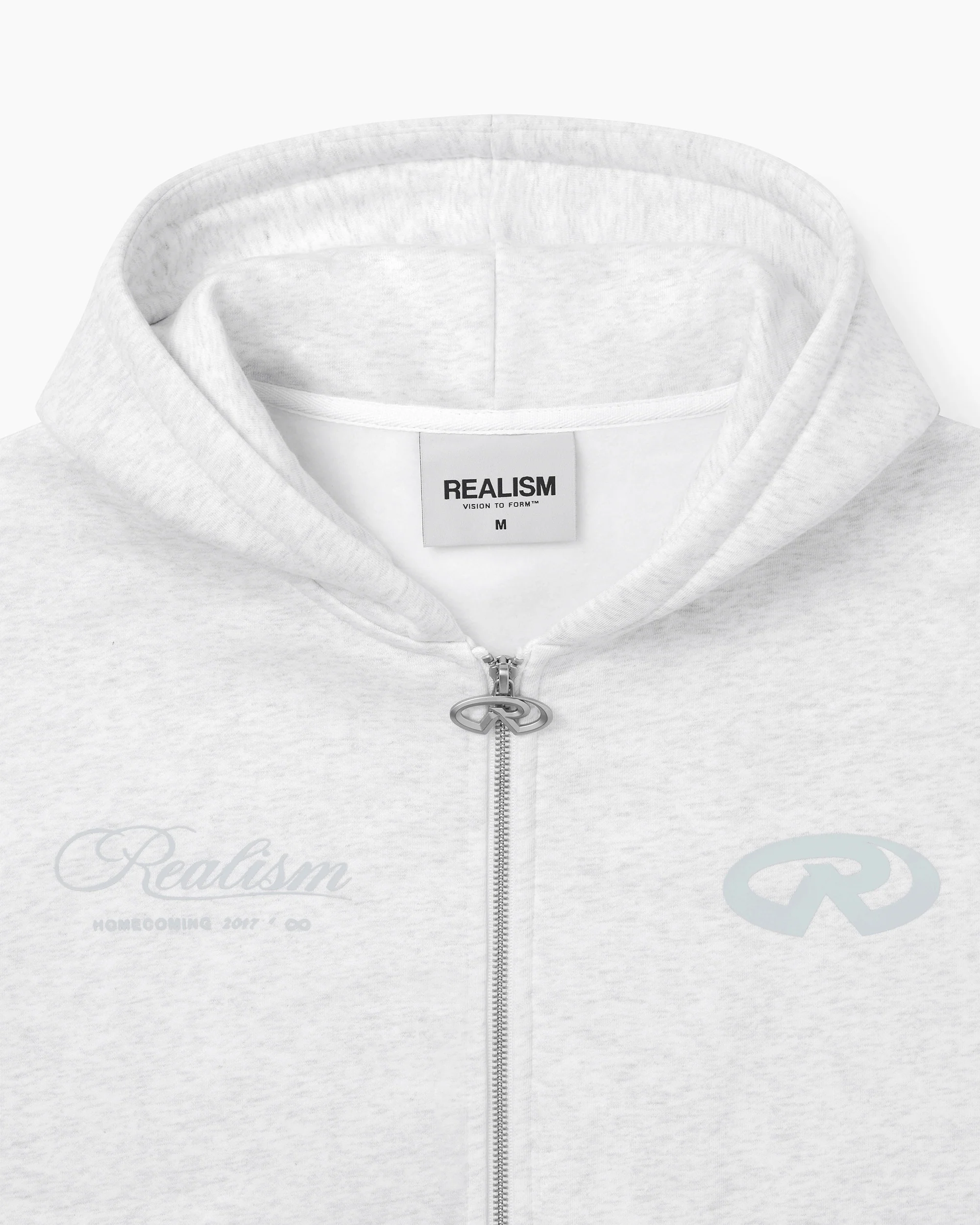 HOMECOMING ZIP HOODIE V2 SNOW MARLE - Image 3