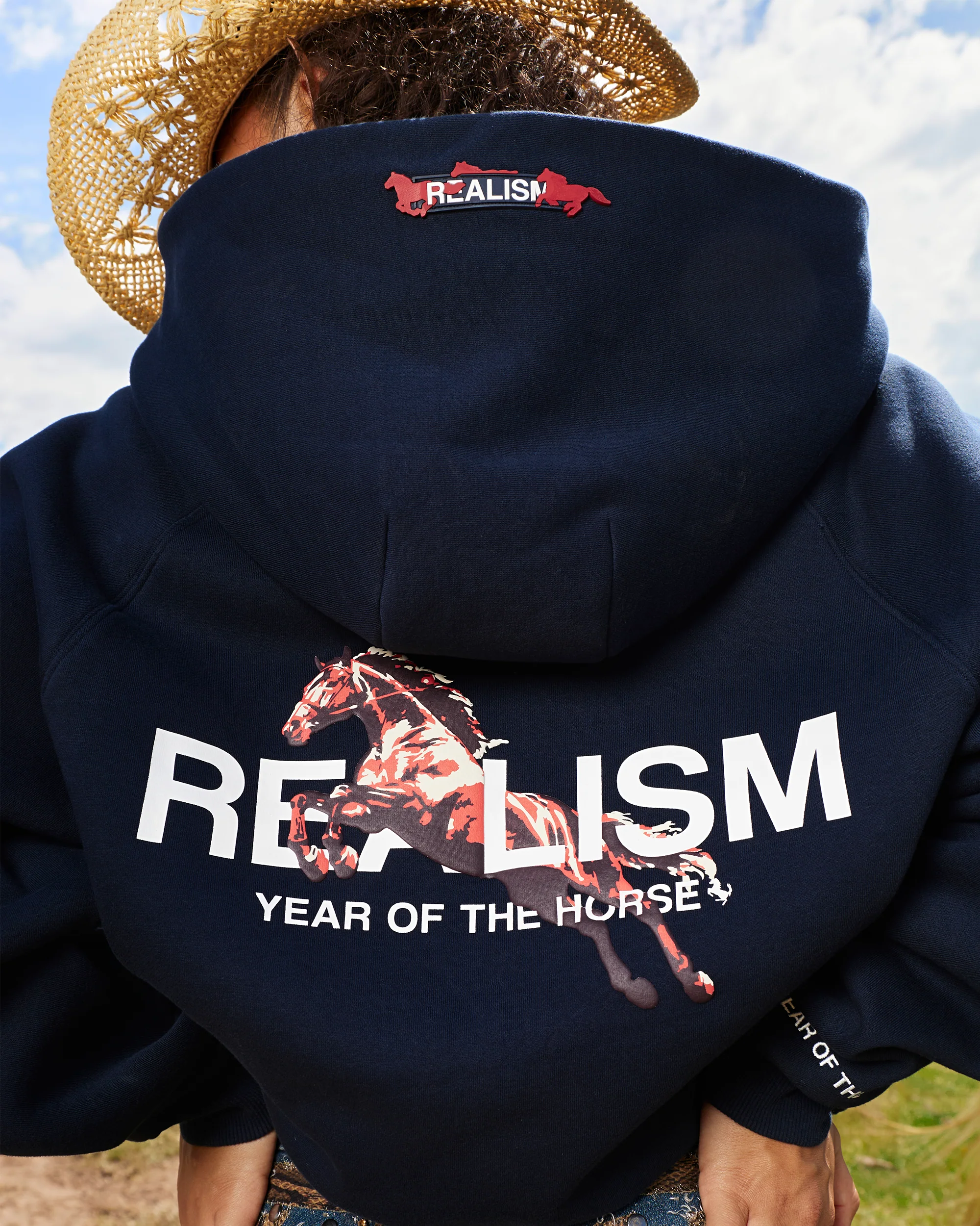 STRIDE ZIP HOODIE NAVY - Image 6
