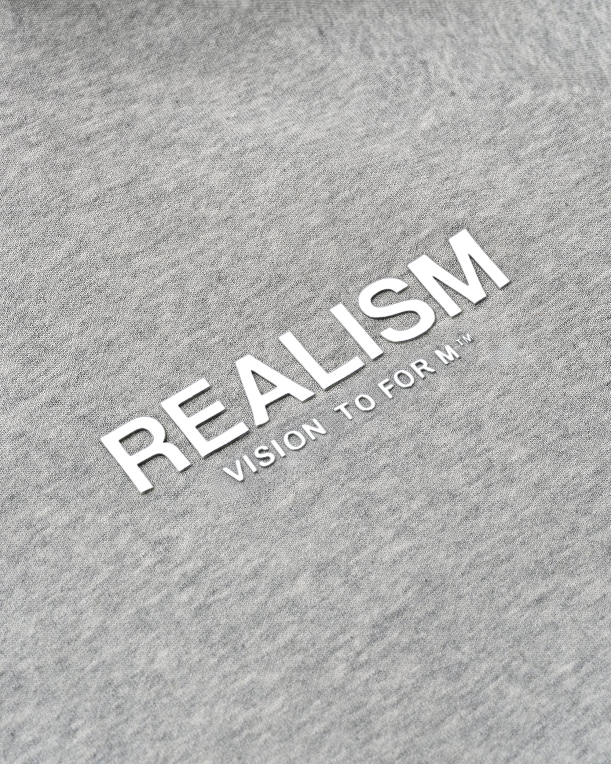 VISION LOGO HOODIE GREY MARLE - Image 3