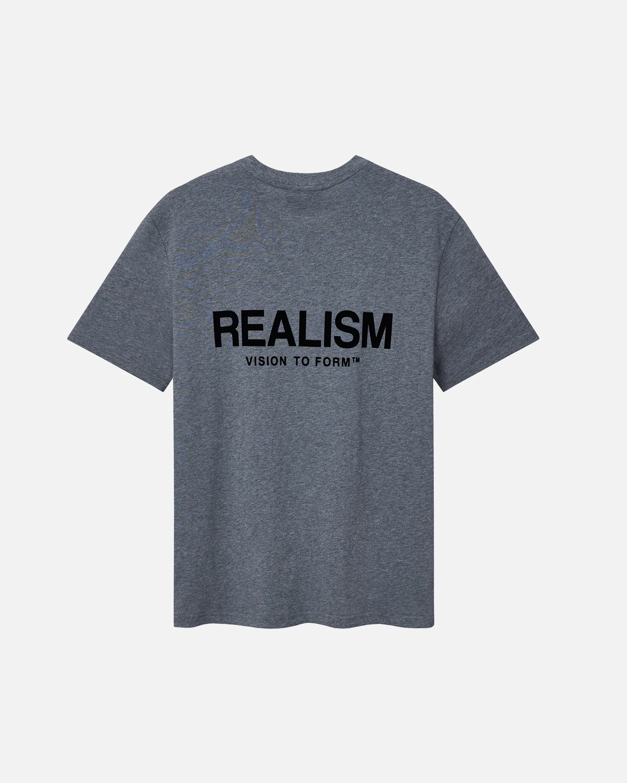 VISION LOGO TEE DARK HEATHER - Image 2