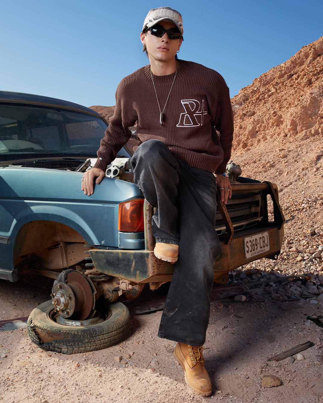 VIVANT KNIT SWEATER REDWOOD - Image 7